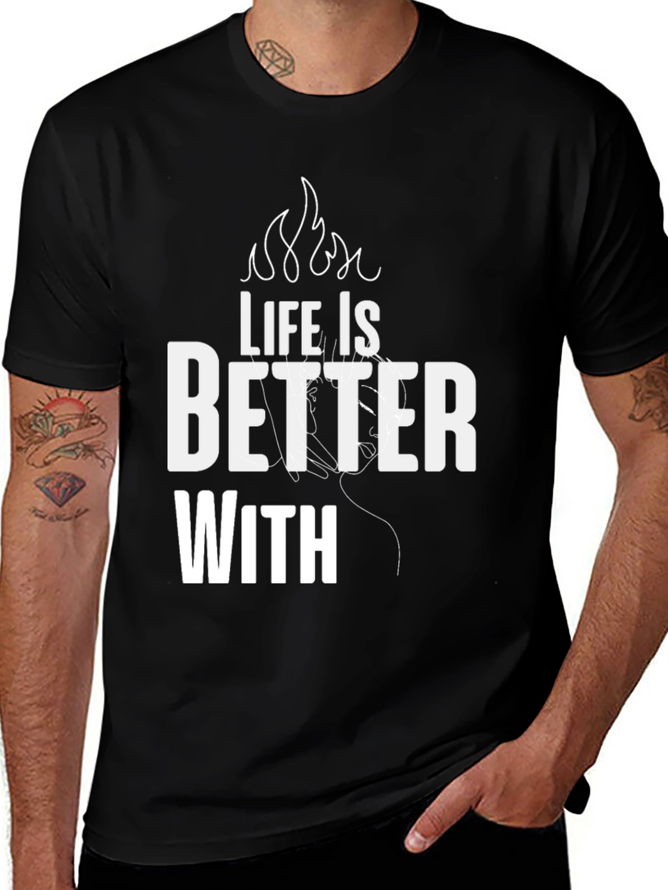 Variant 13 of Life is Better With T-Shirt