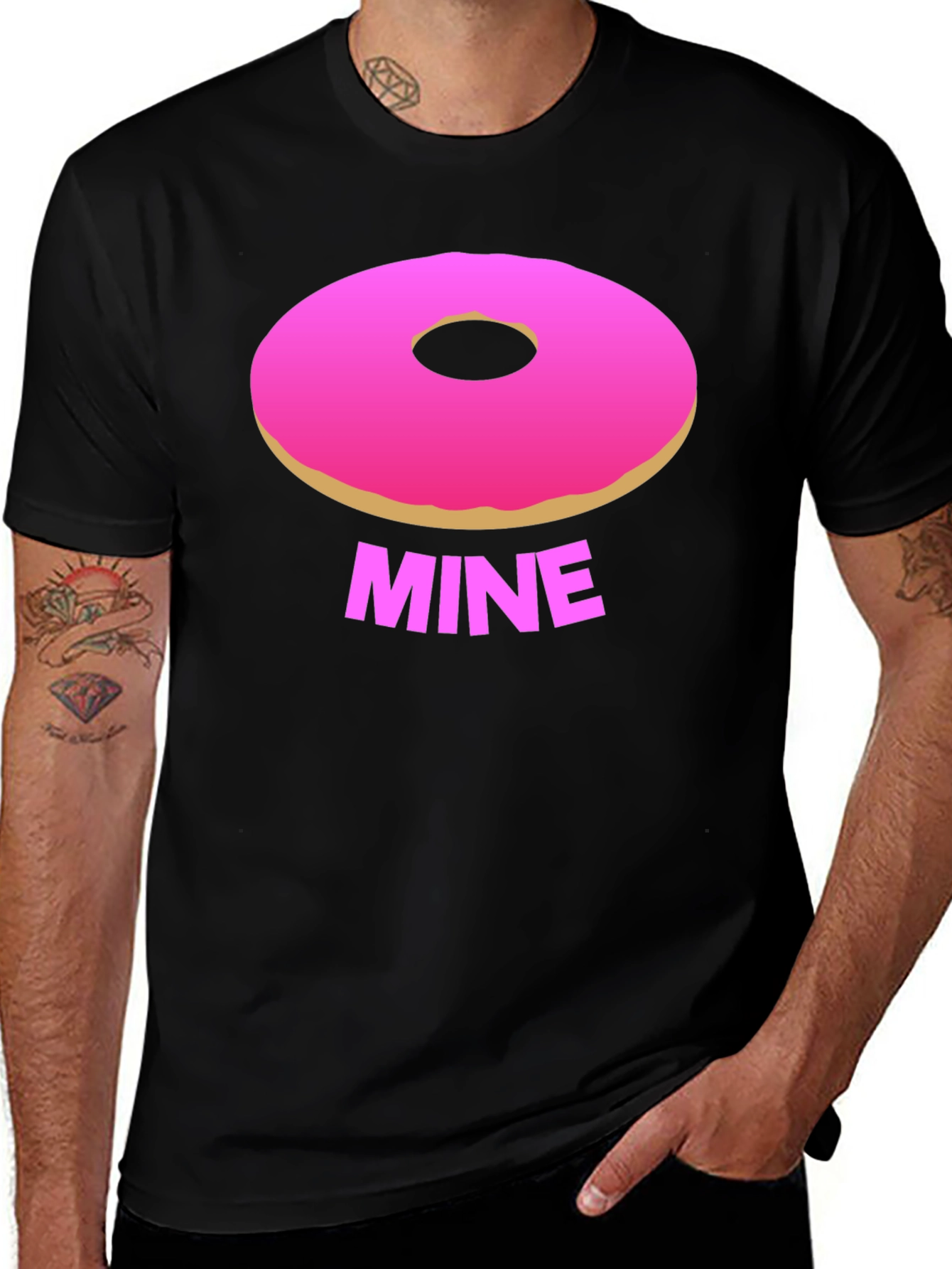 Variant 3 of Donut Mine T-Shirt - Graphic Tee