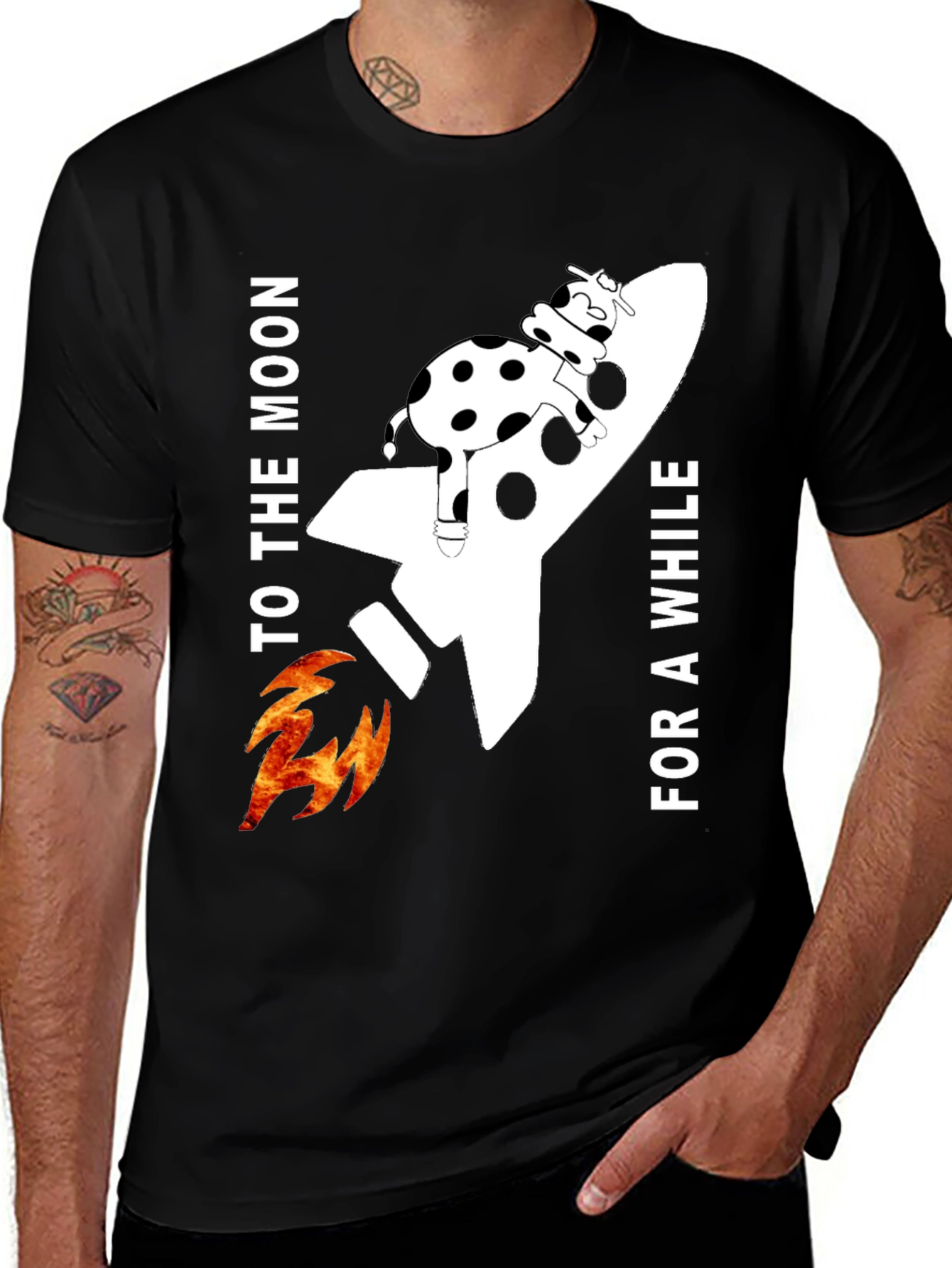 Cow To The Moon T-Shirt