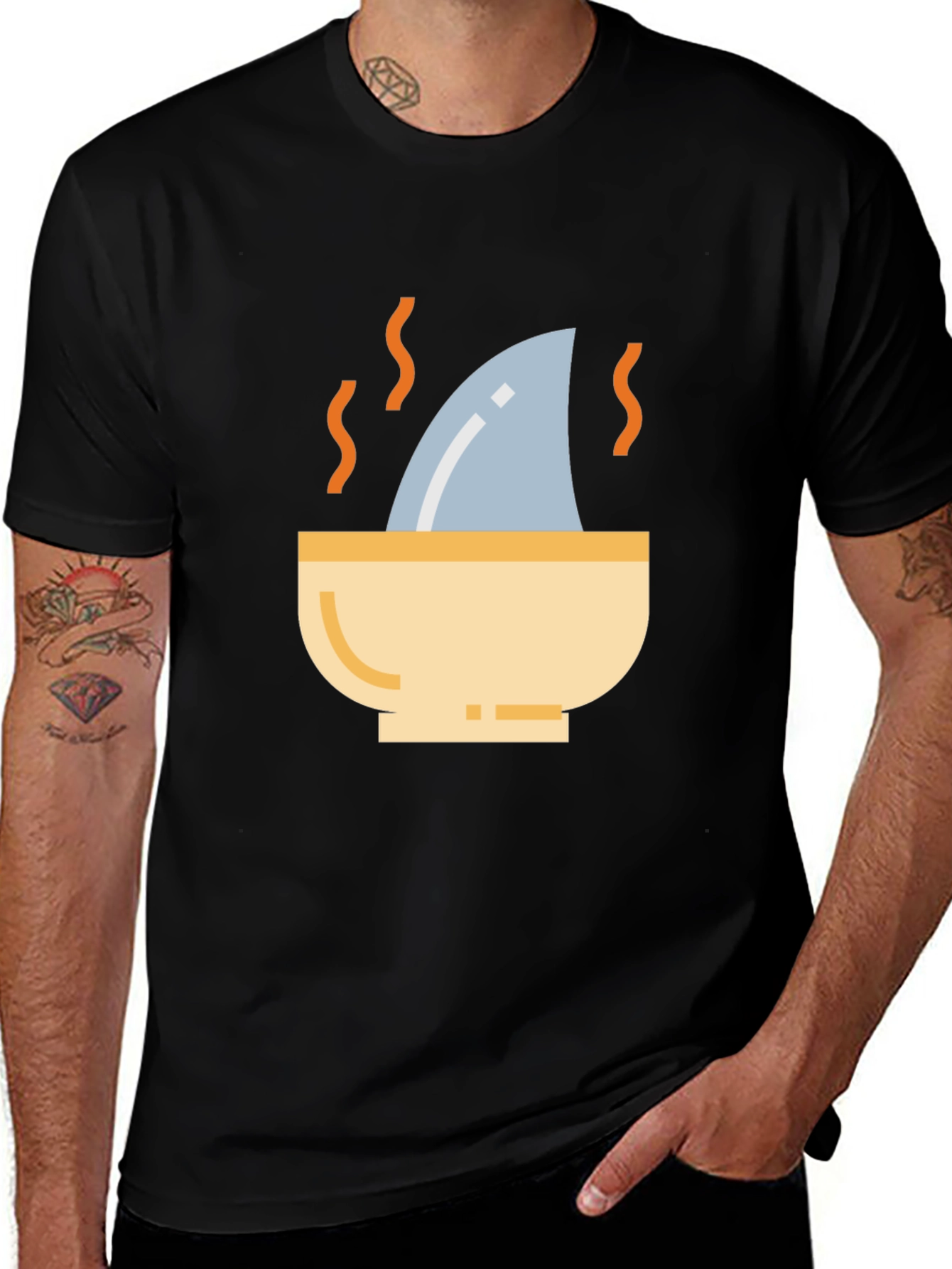 Variant 9 of Shark Fin Soup Graphic T-Shirt