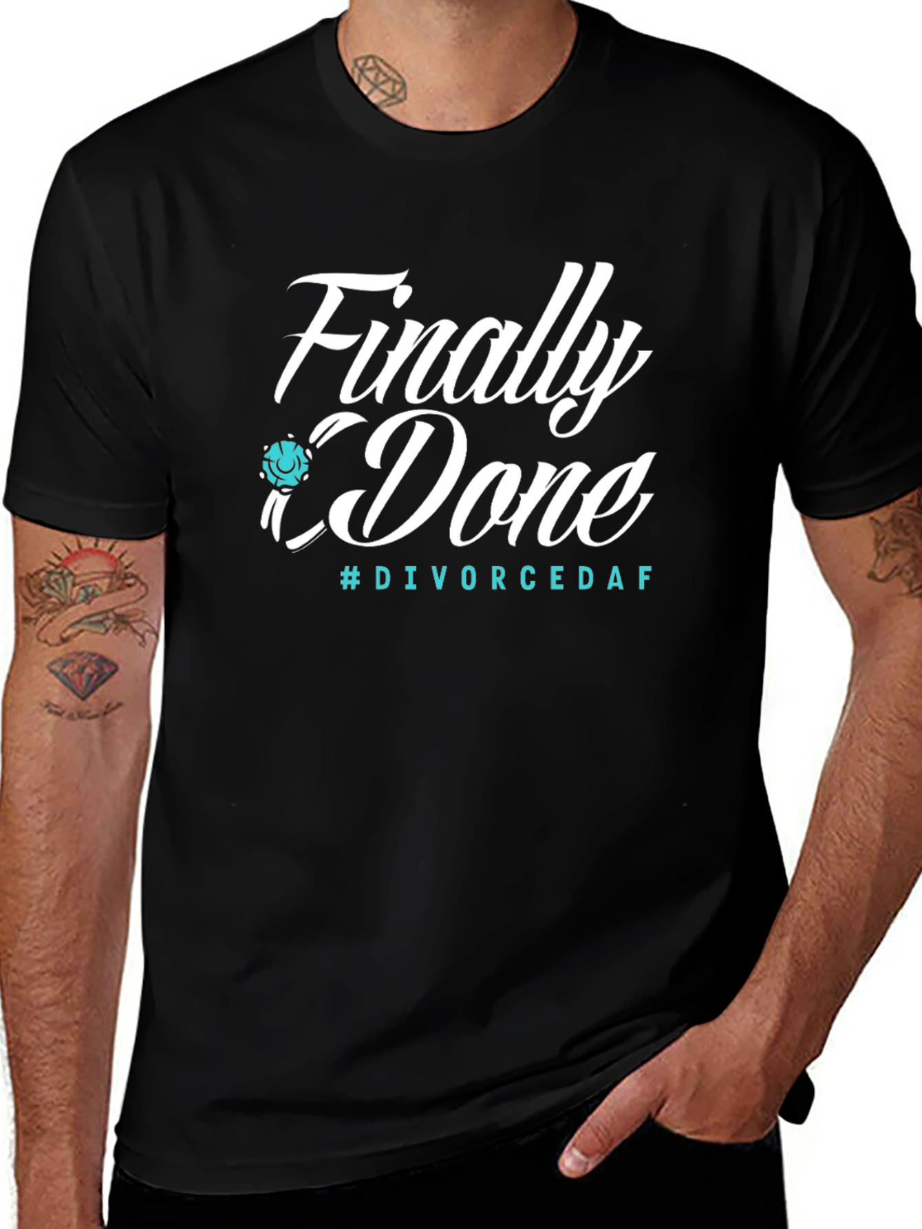Variant 20 of Finally Done Divorced T-Shirt - Celebrate Freedom