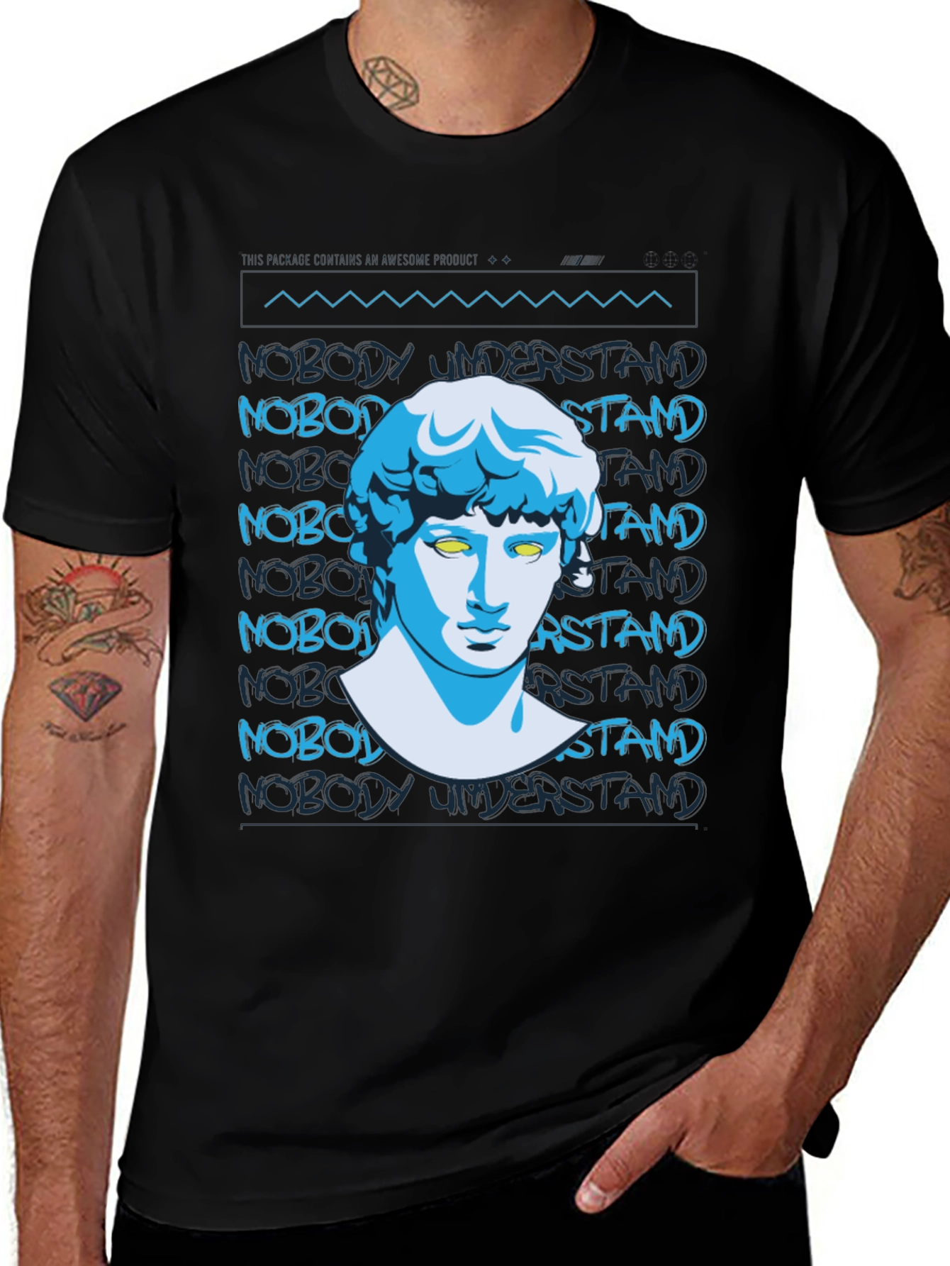 Variant 14 of Nobody Understands Graphic T-Shirt