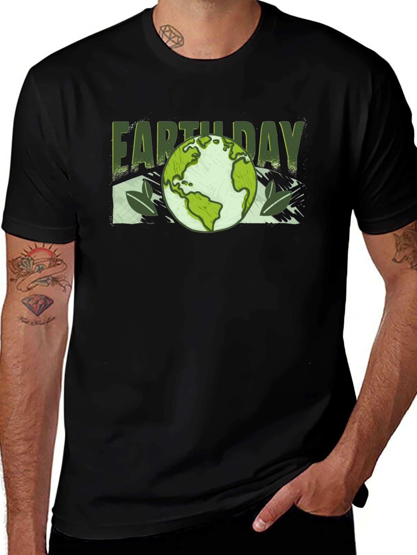 Earth Day Graphic Tee - Celebrate Our Planet