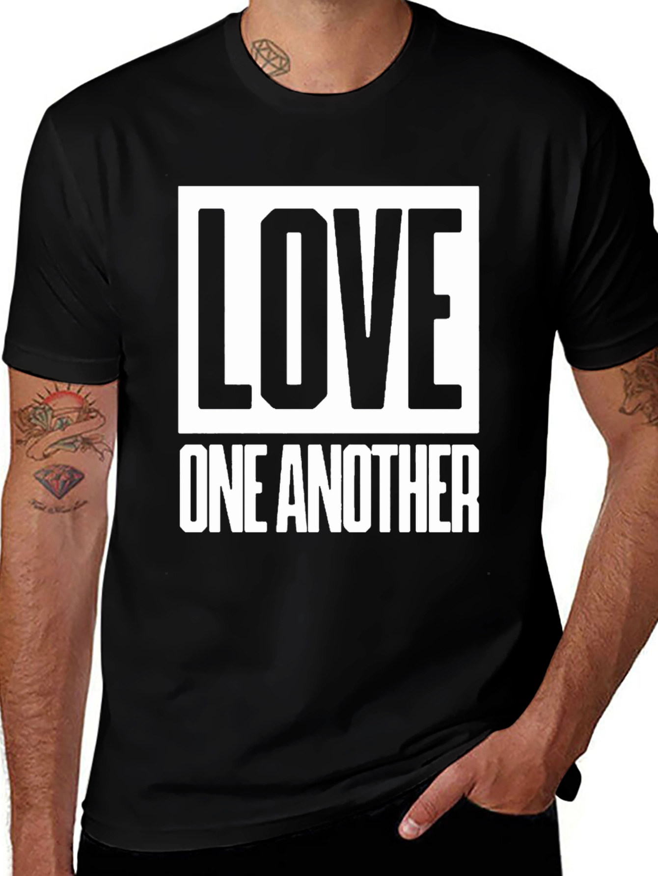 Variant 27 of Love One Another Graphic Tee