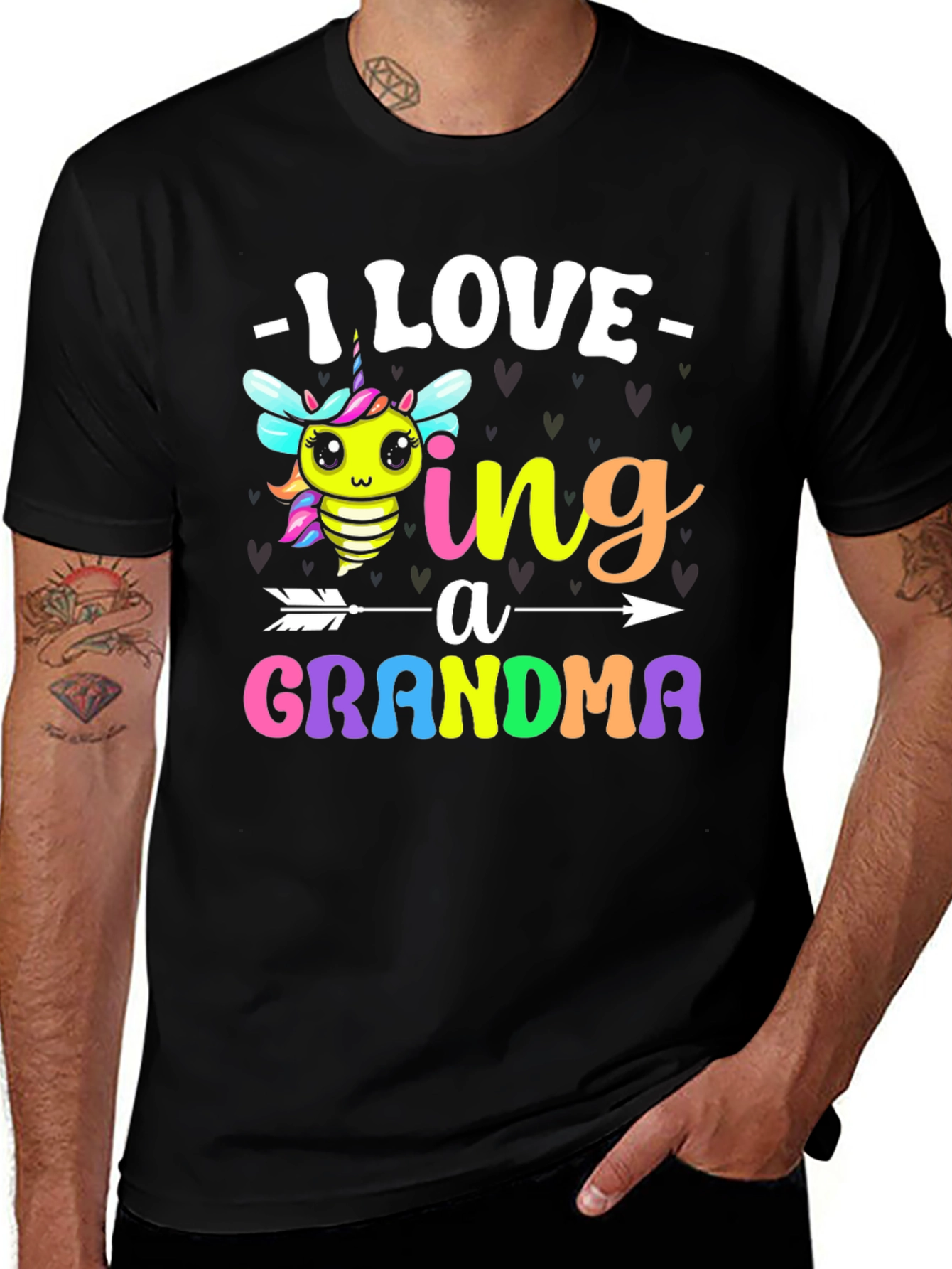 Variant 27 of I Love Being a Grandma T-Shirt