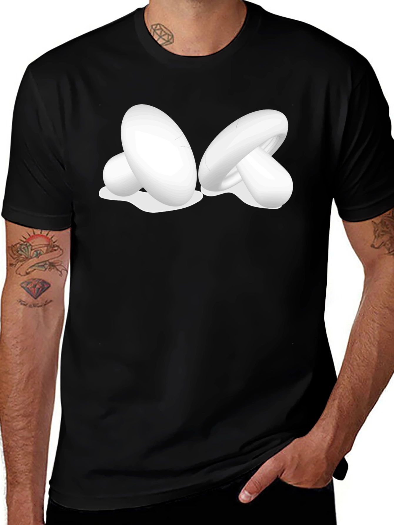 Variant 30 of Mushroom Graphic Tee - Unique Design