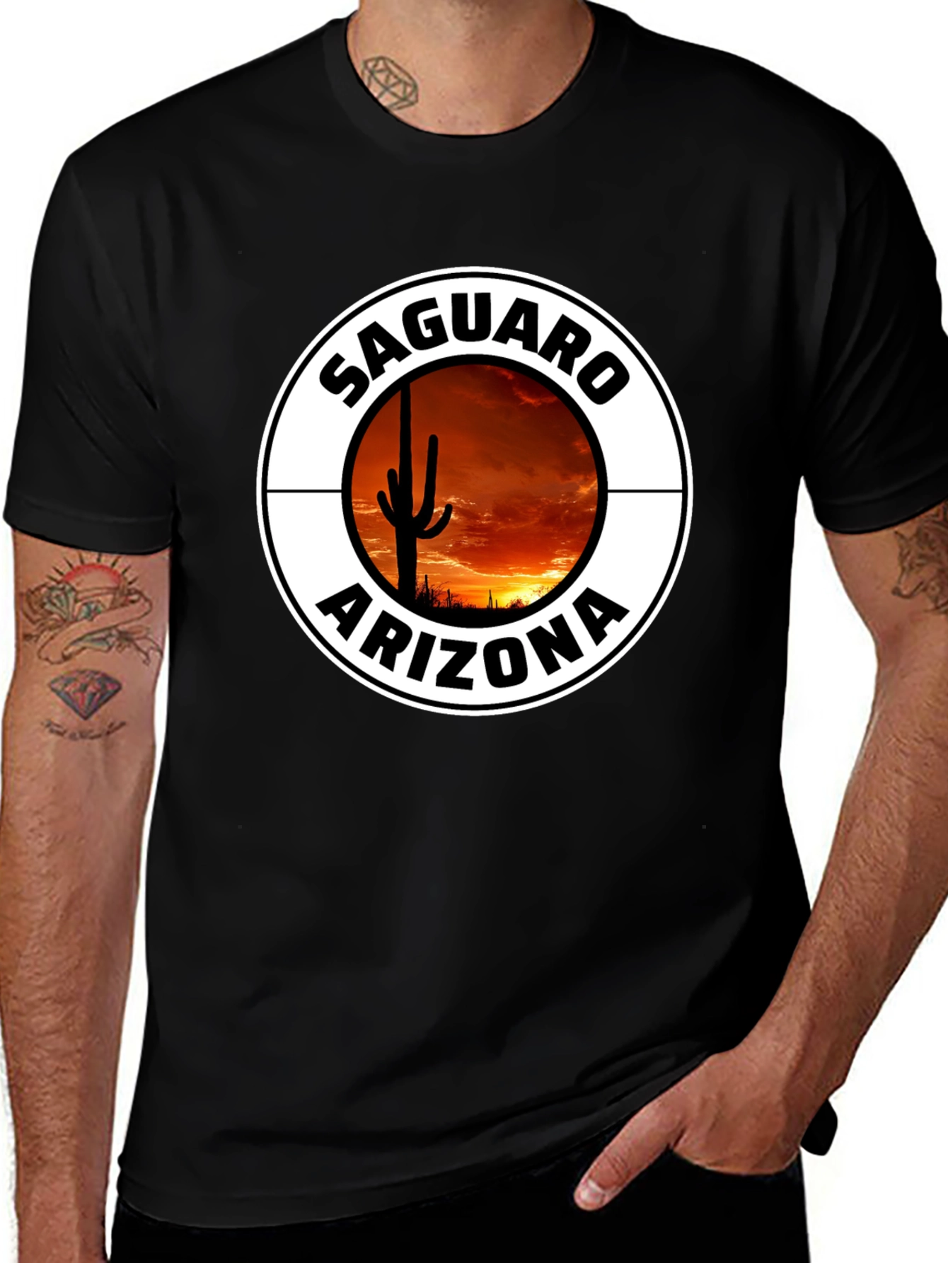 Saguaro Arizona Graphic Tee