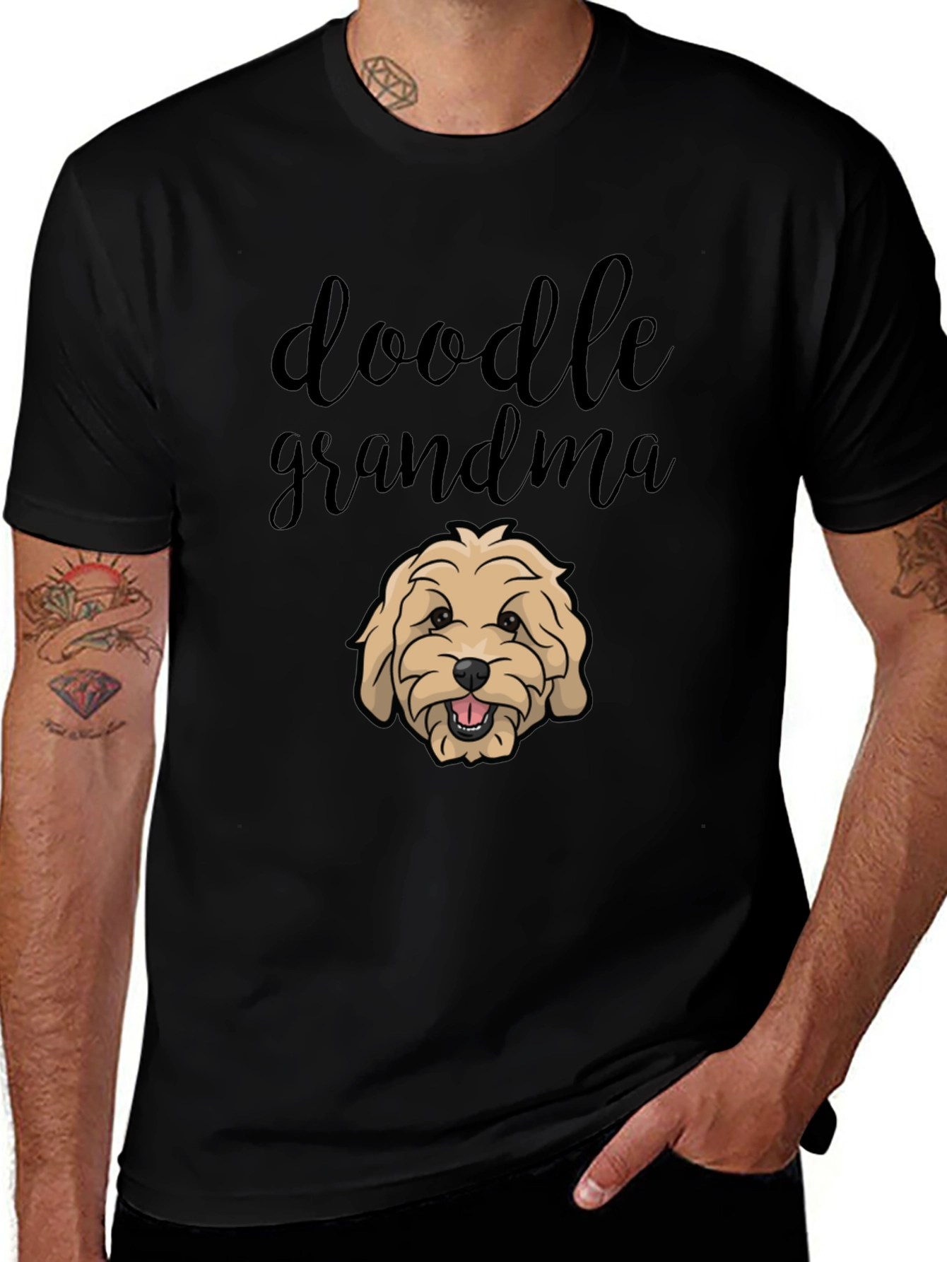 Variant 12 of Doodle Grandma T-Shirt