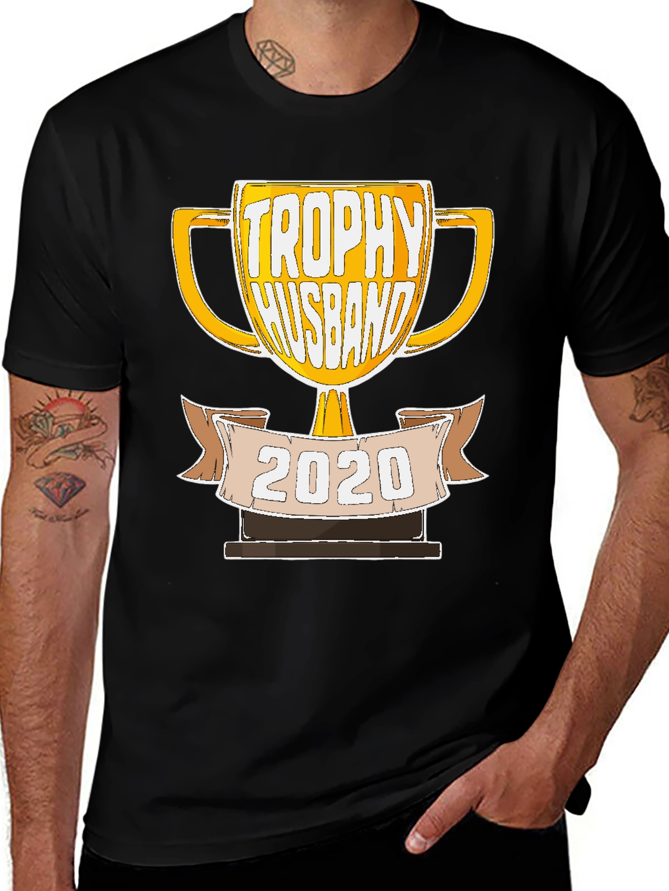 Trophy Husband 2020 Graphic T-Shirt