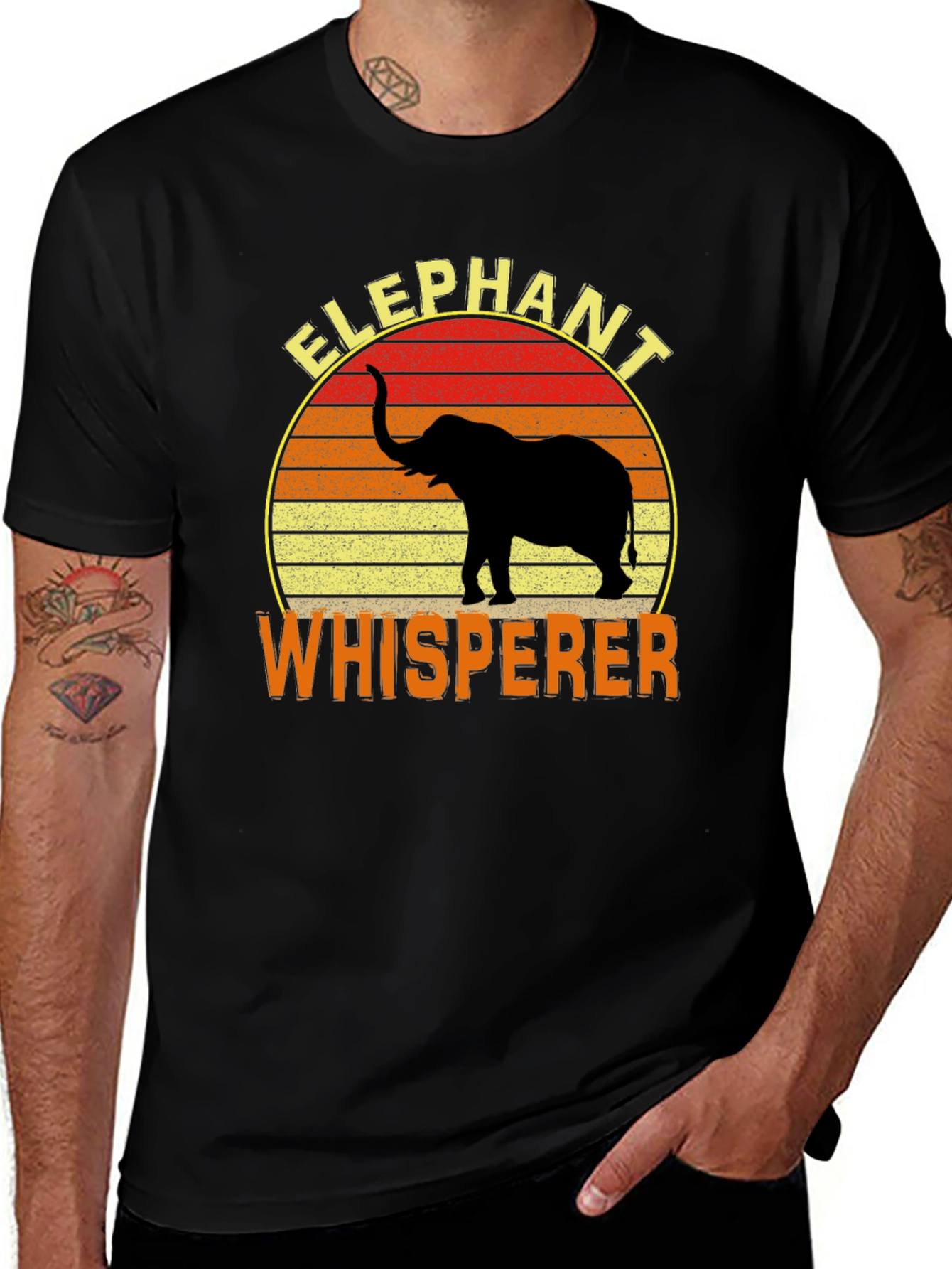Variant 27 of Elephant Whisperer Graphic Tee
