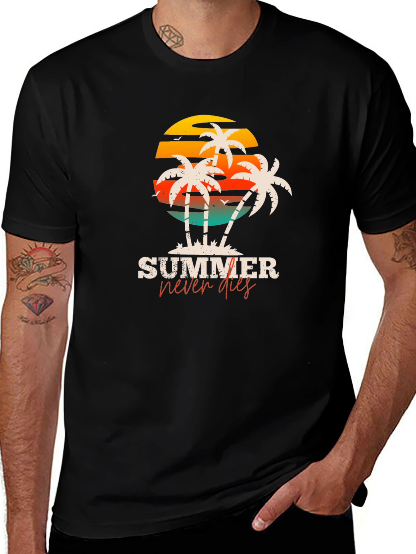 Summer Never Dies Graphic Tee