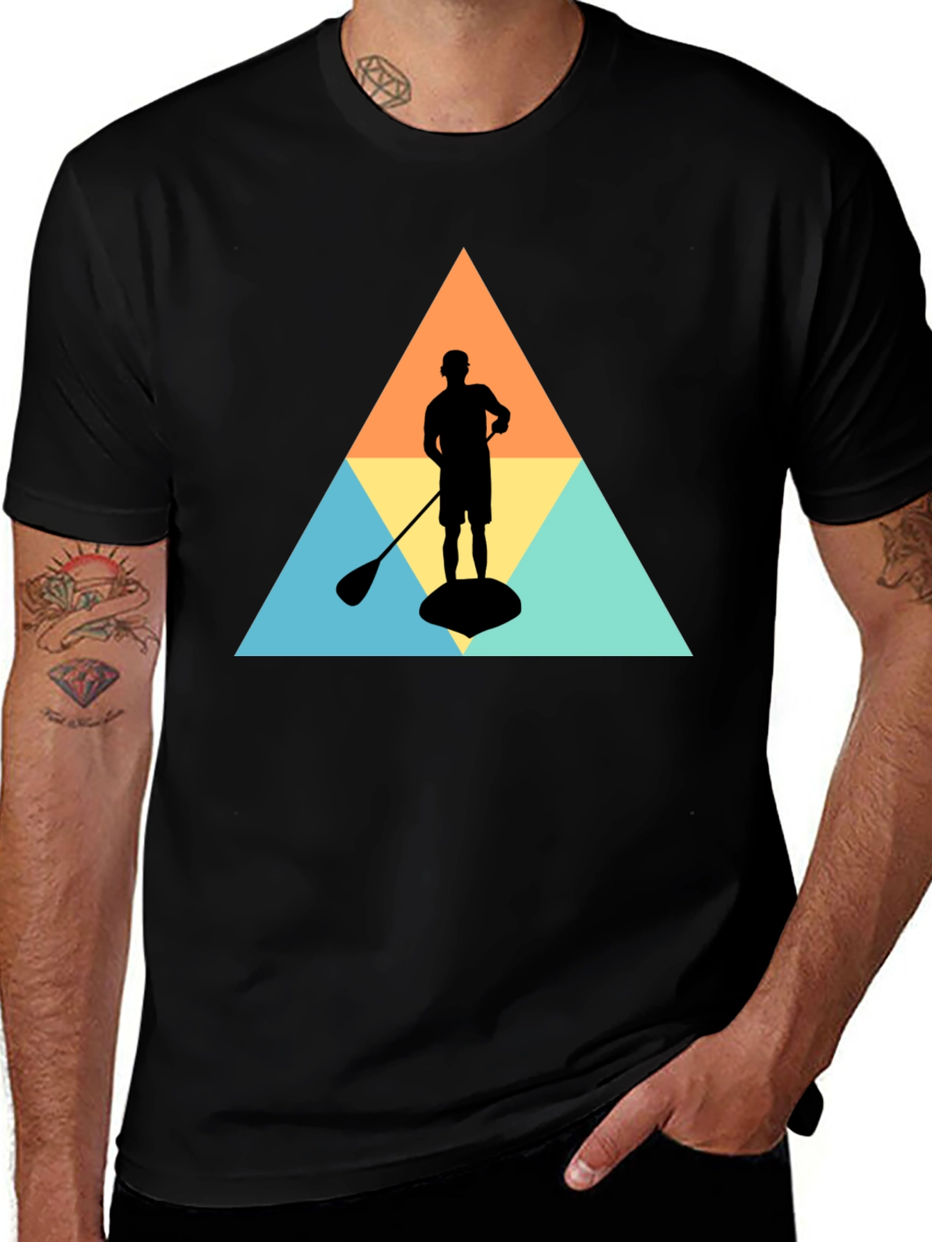 Stand-Up Paddleboarder Graphic Tee