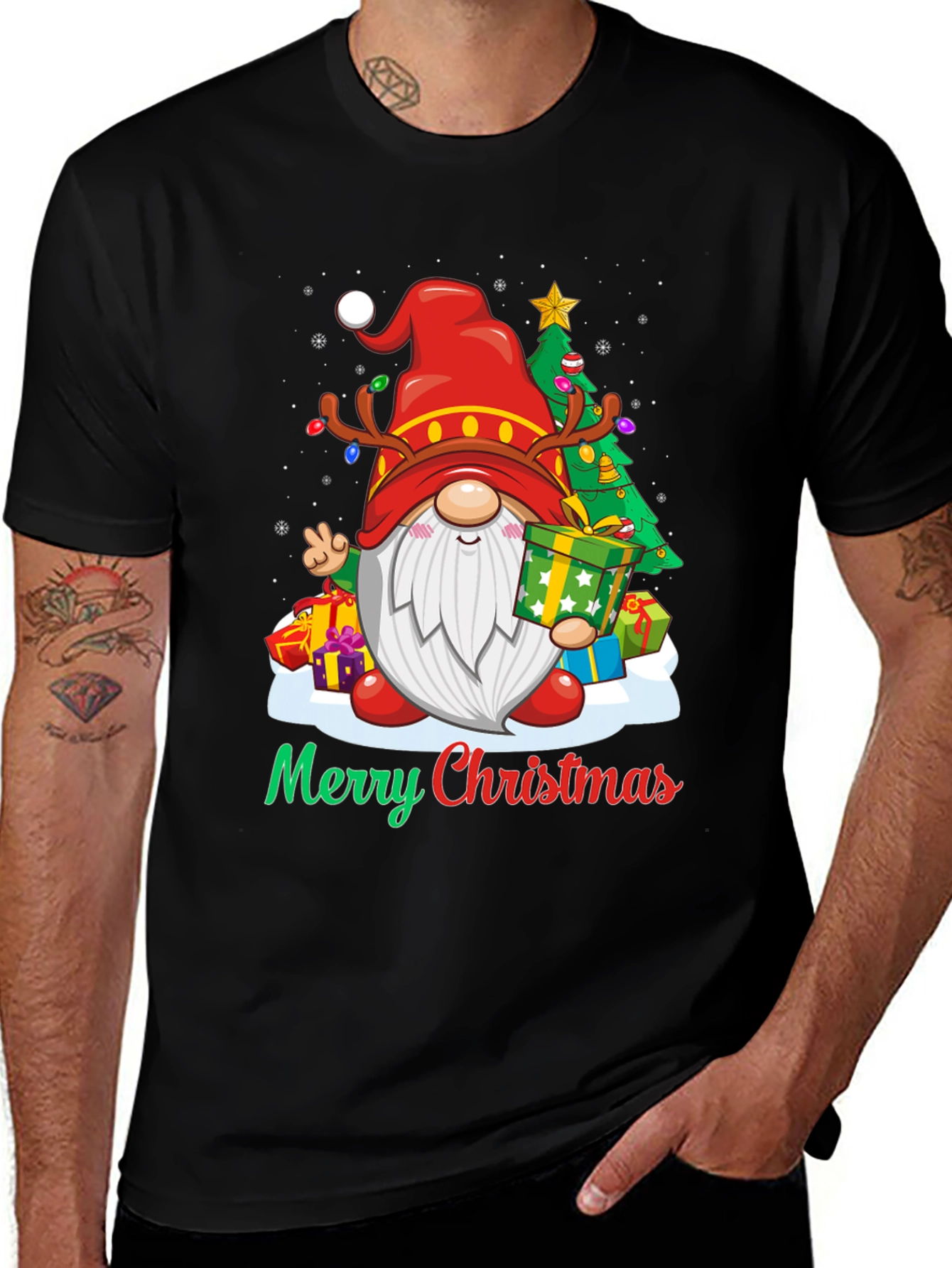 Merry Christmas Gnome T-Shirt