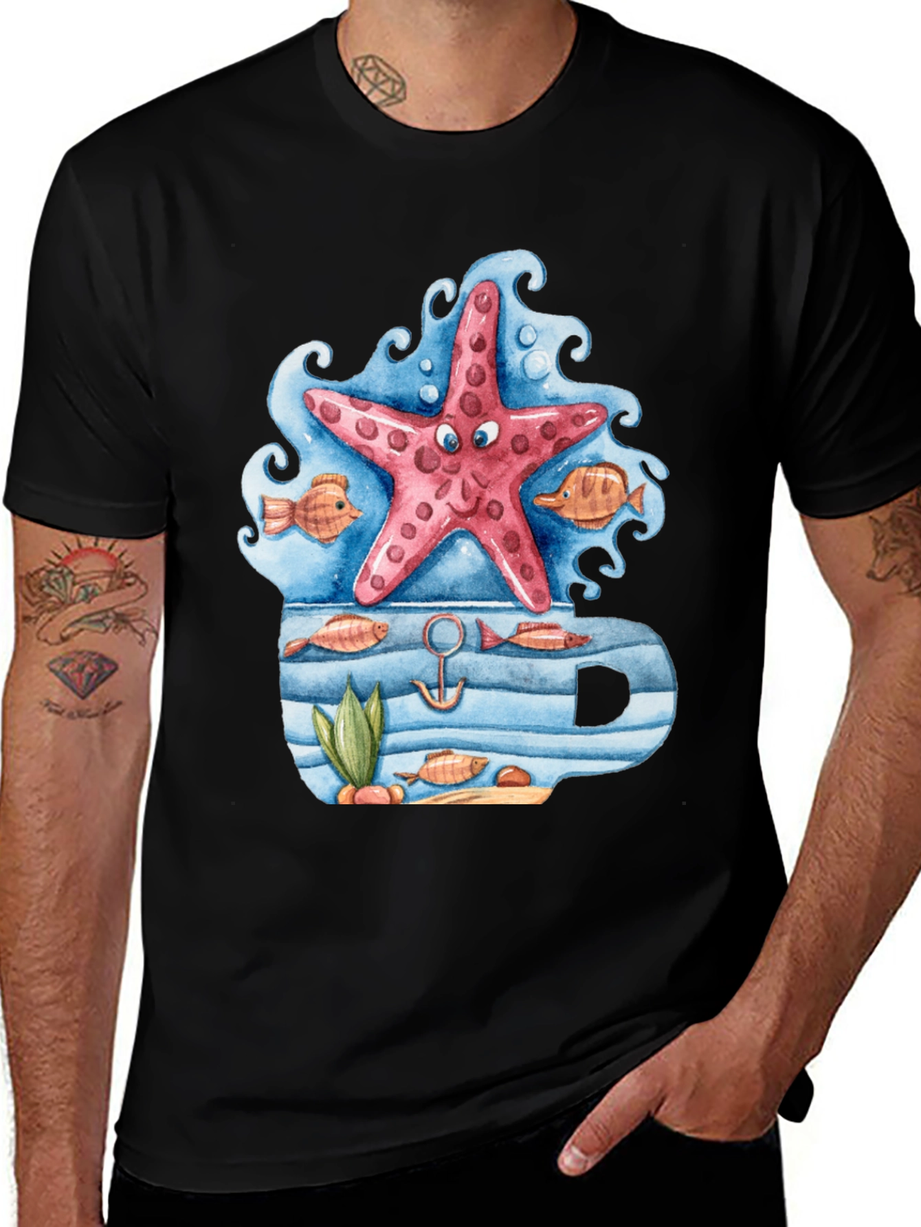 Variant 23 of Starfish Ocean Tee