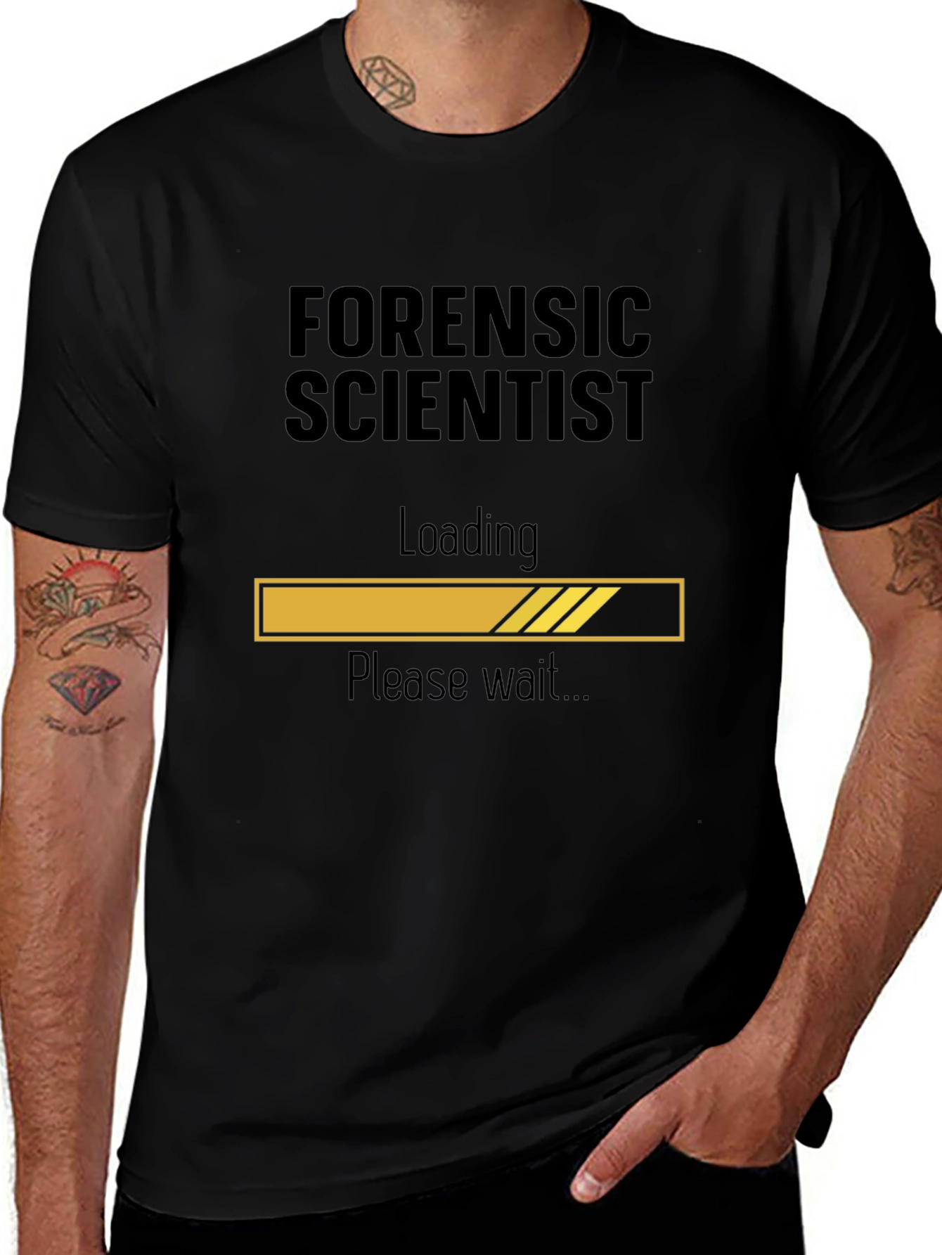 Variant 7 of Forensic Scientist Loading T-Shirt