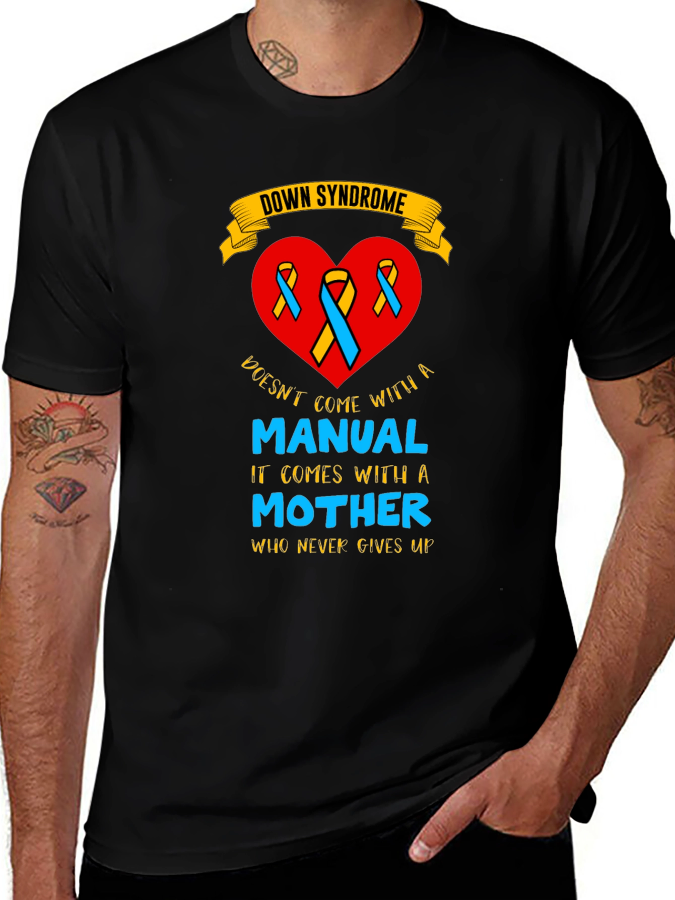 Down Syndrome Awareness T-Shirt - Mother's Love