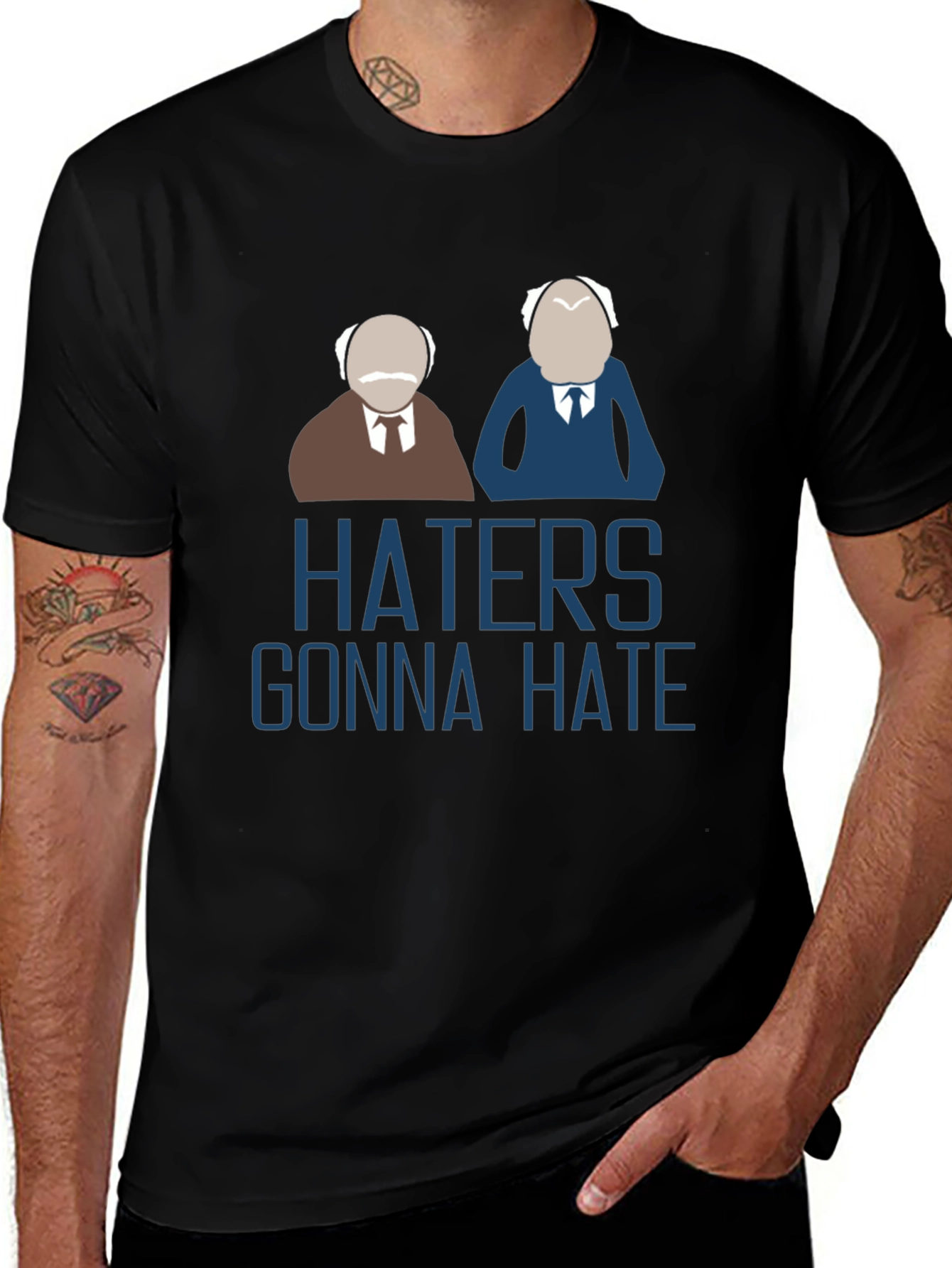 Variant 30 of Haters Gonna Hate Black T-Shirt
