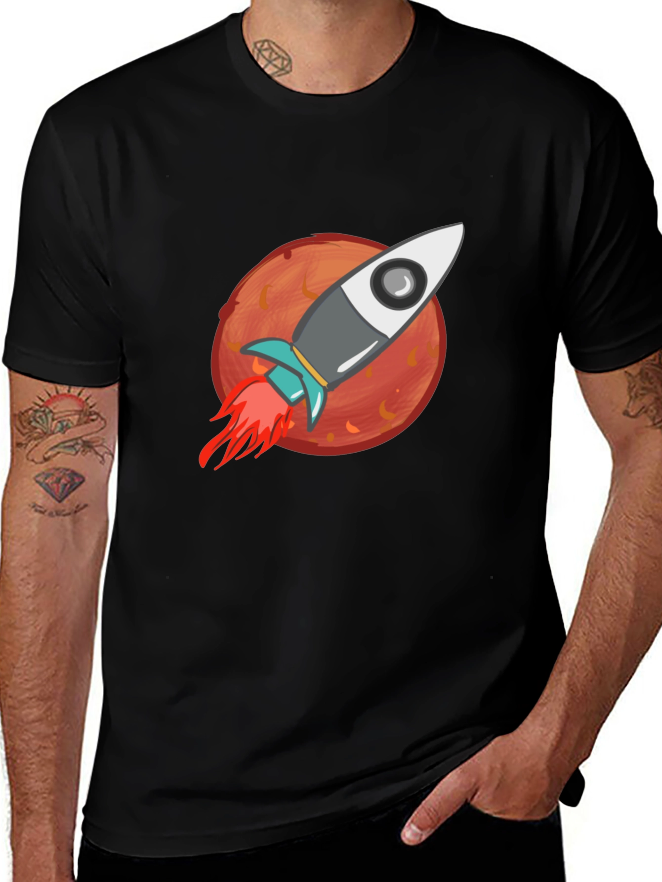 Variant 24 of Rocket T-Shirt - Blast Off in Style!