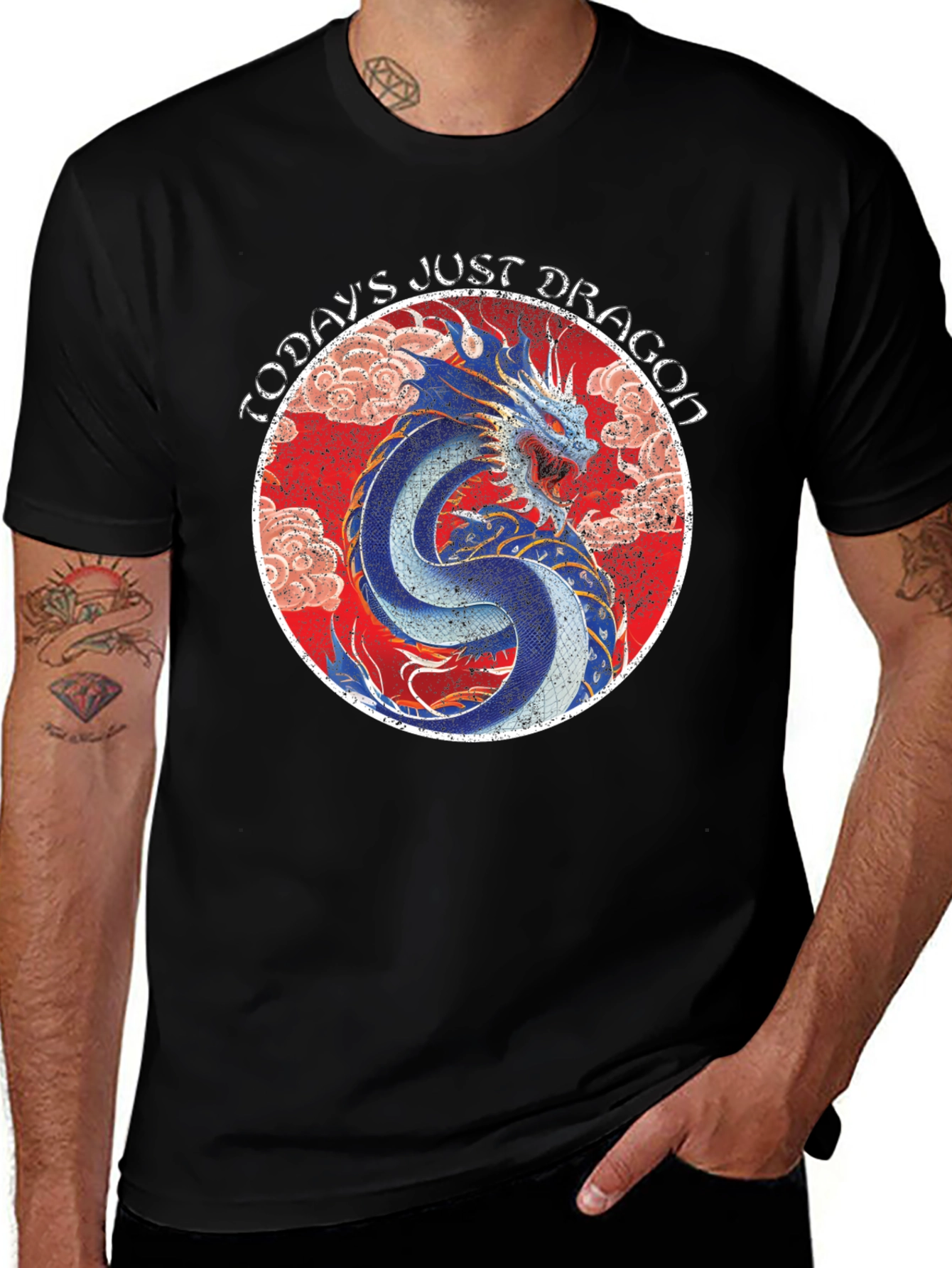 Variant 18 of Today's Just Dragon Graphic T-Shirt