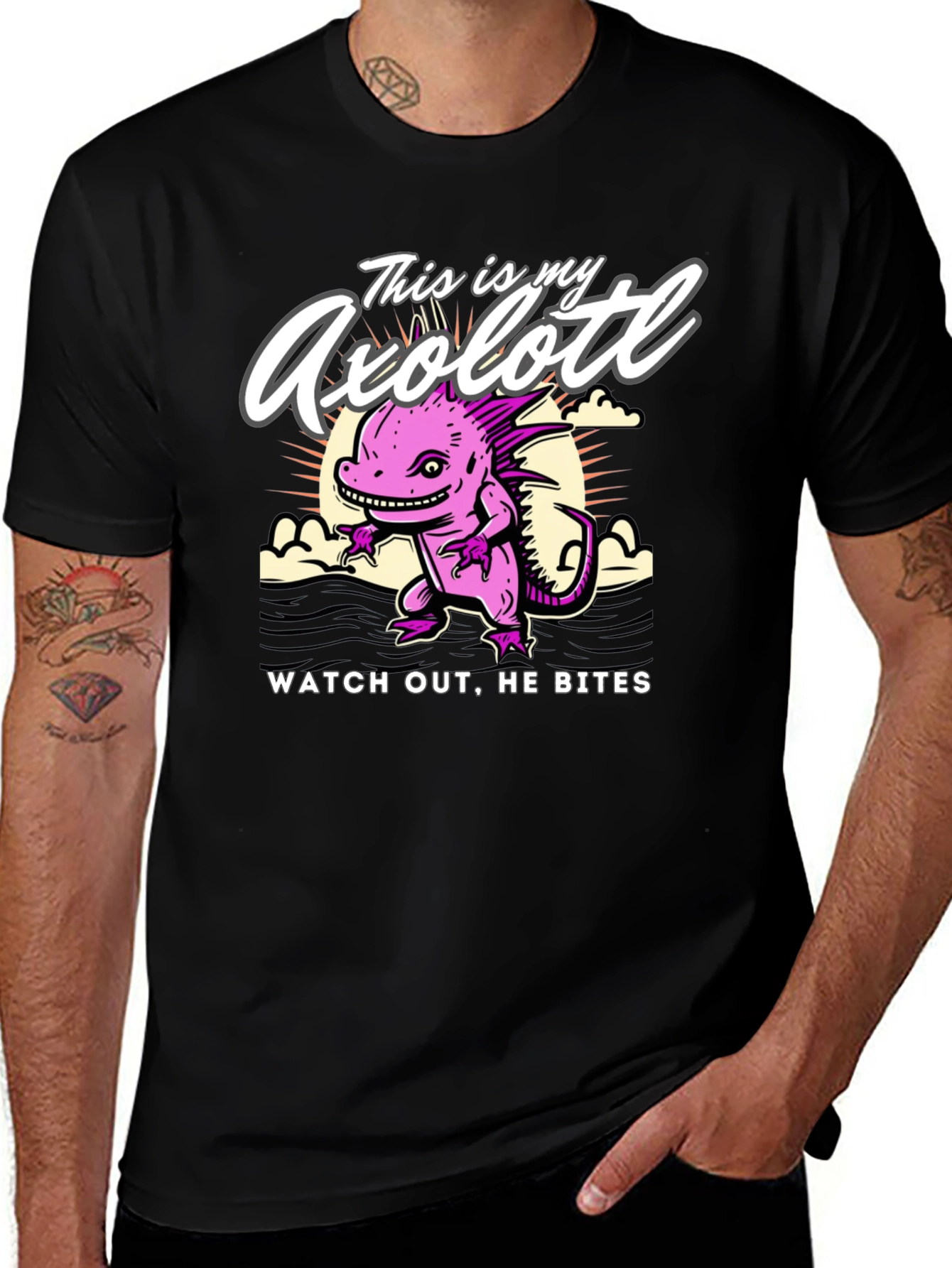 Variant 20 of This is My Axolotl Funny Graphic Tee