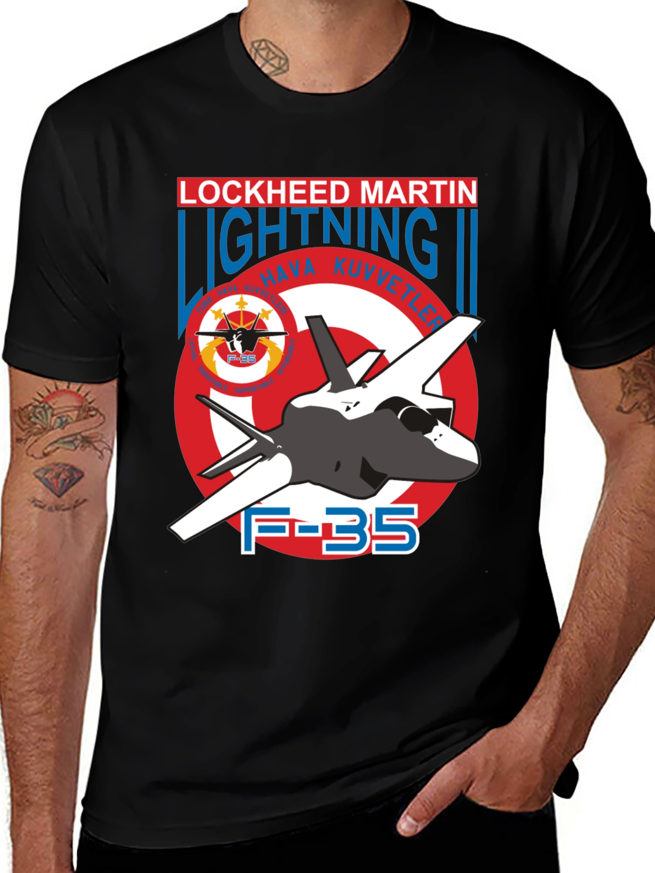 F-35 Lightning Lockheed Martin Aviation T-Shirt