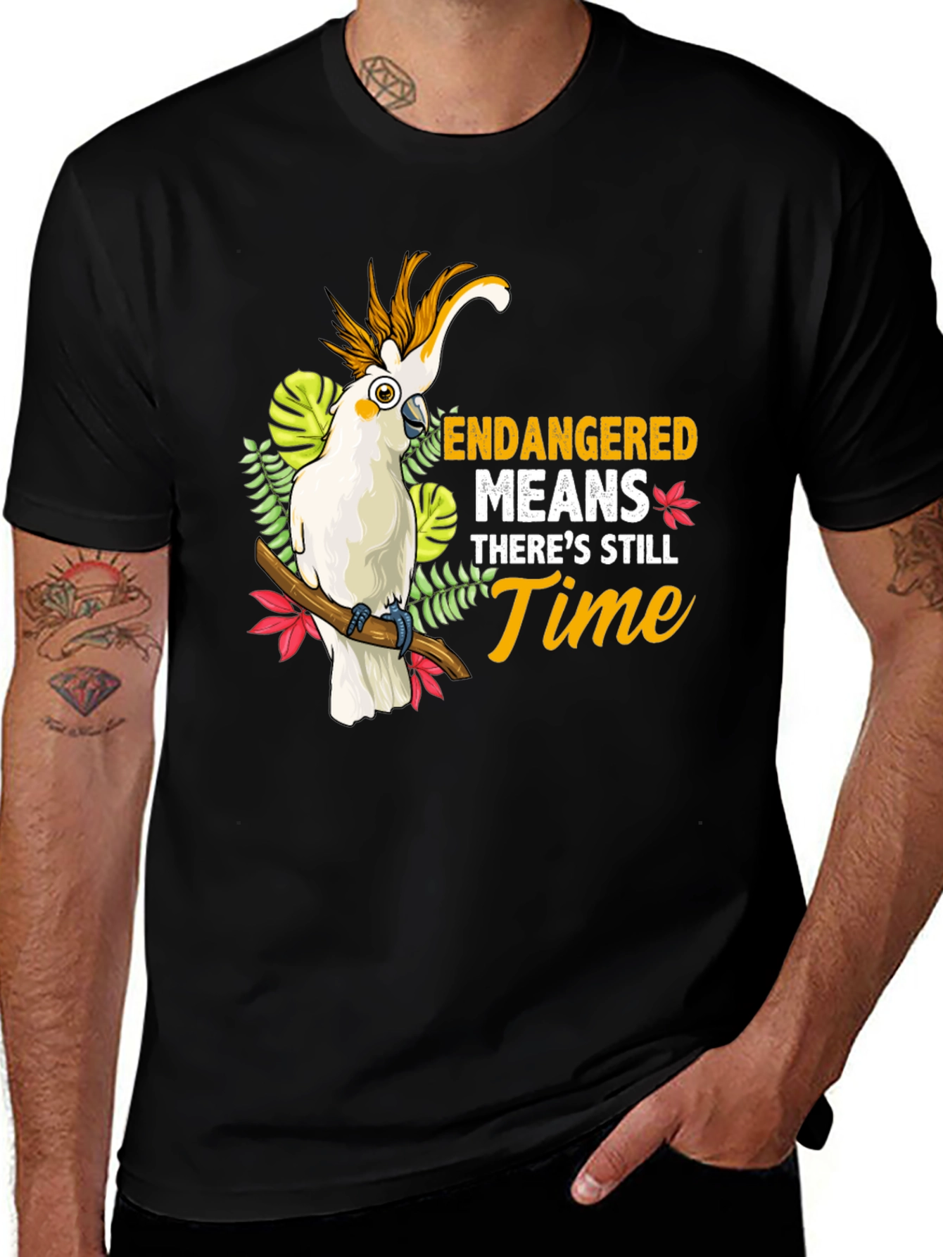 Variant 15 of Endangered Means There's Still Time T-Shirt