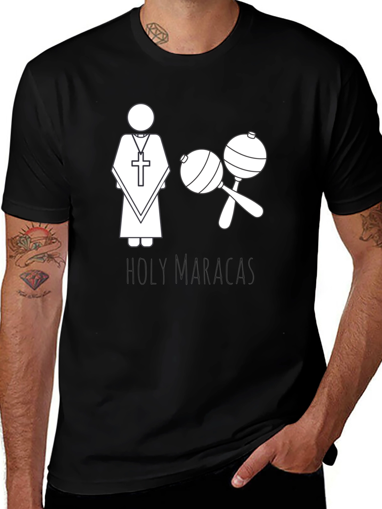 Variant 27 of Holy Maracas Graphic T-Shirt