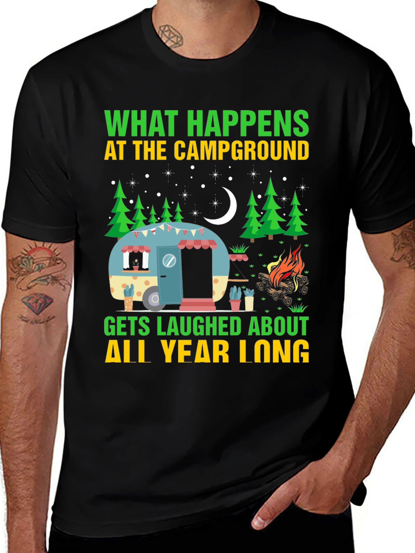 Variant 20 of Campground Humor T-Shirt