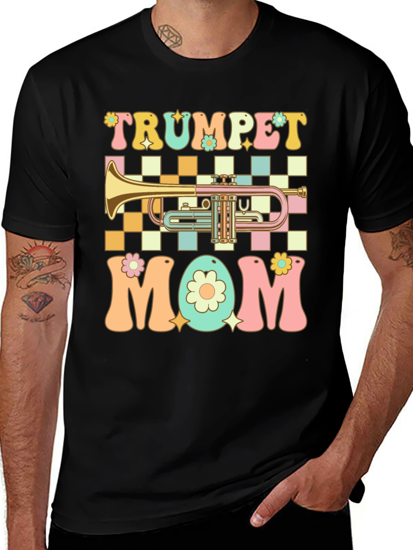 Variant 22 of Trumpet Mom T-Shirt - Musical Mother's Day Tee
