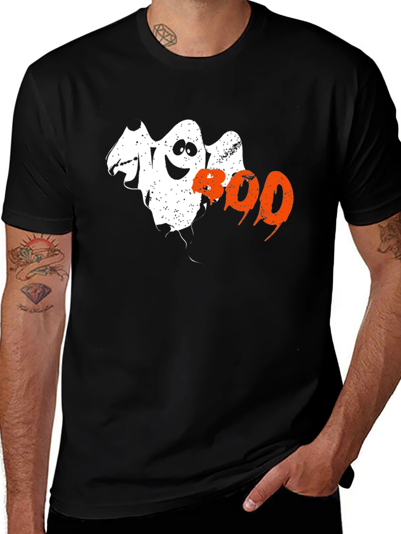 Variant 30 of Halloween Boo Ghost T-Shirt - Spooky & Fun