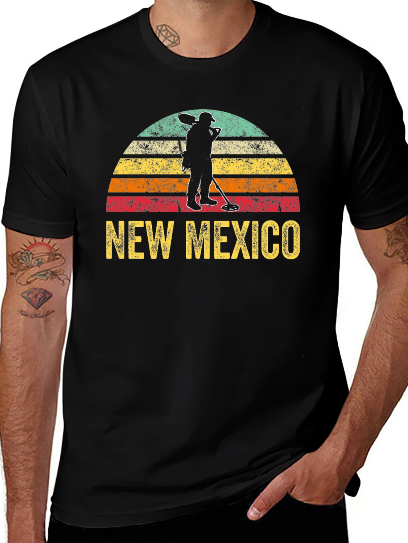 Variant 15 of New Mexico Metal Detecting T-Shirt