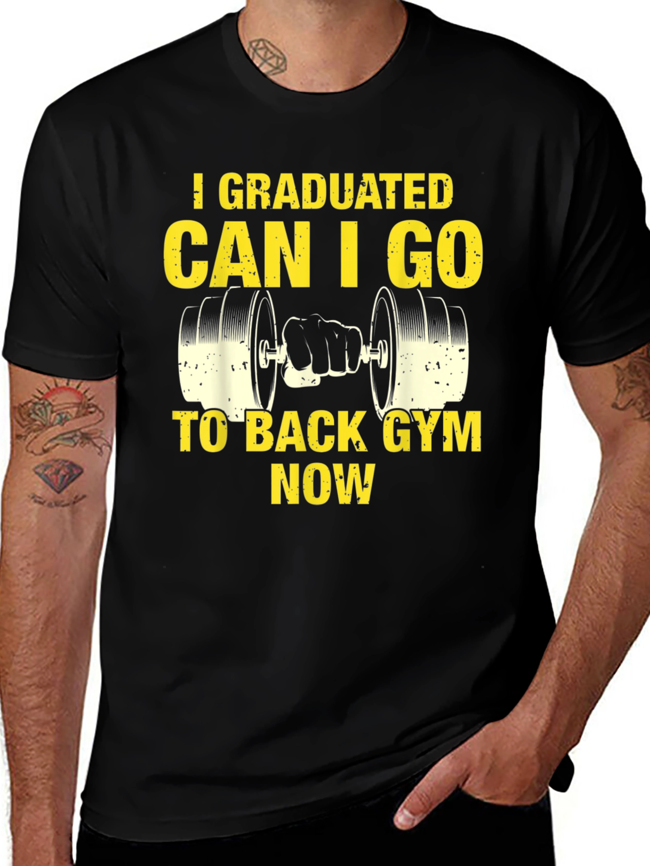 Graduated Gym T-Shirt