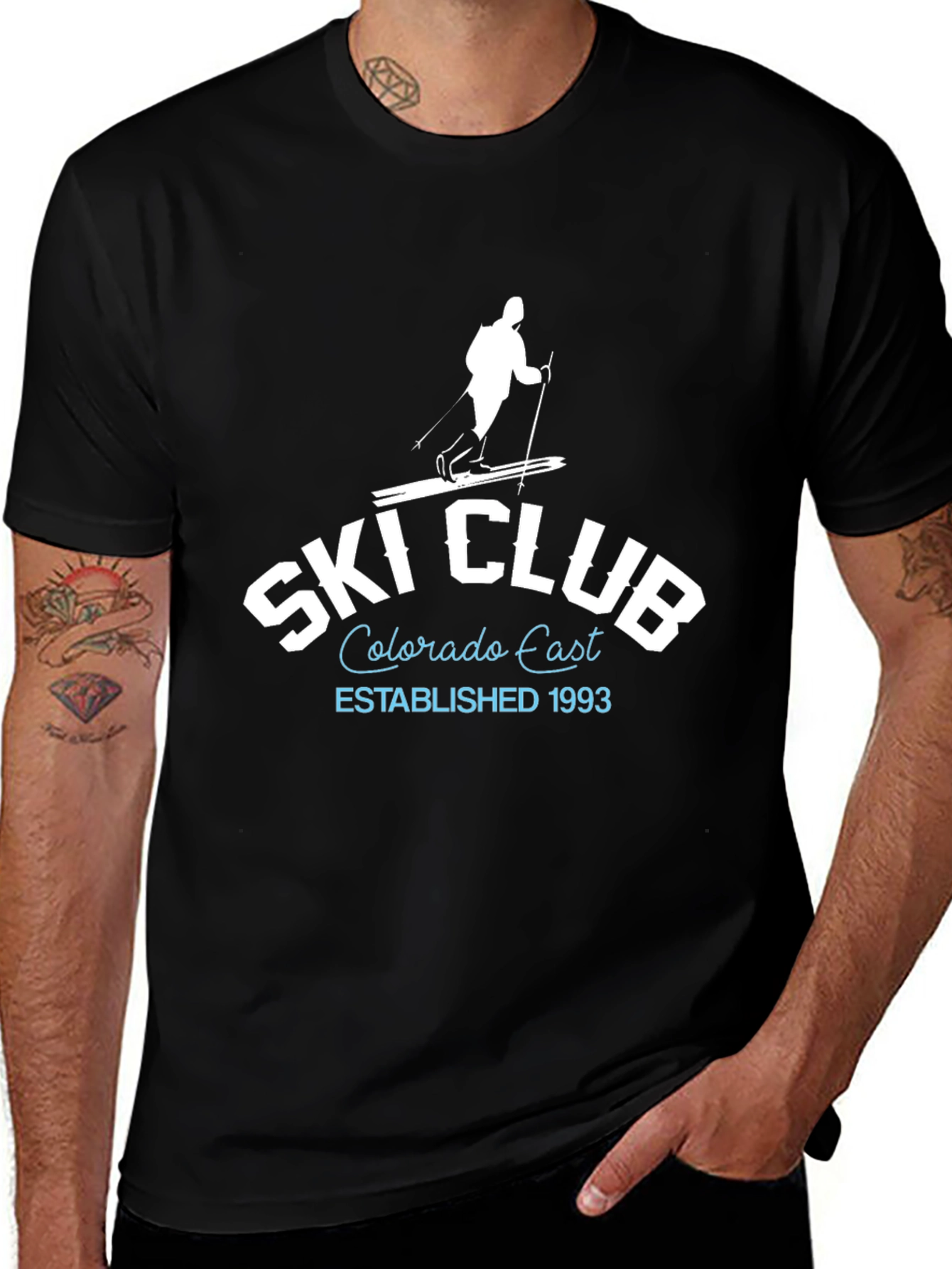 Variant 26 of Ski Club Colorado East T-Shirt - Established 1993