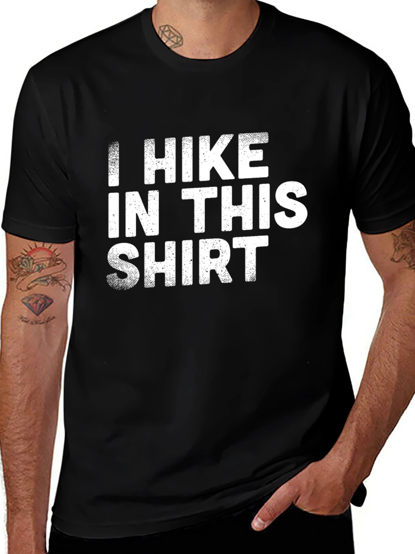 Variant 27 of I Hike In This Shirt - Funny Hiking T-Shirt