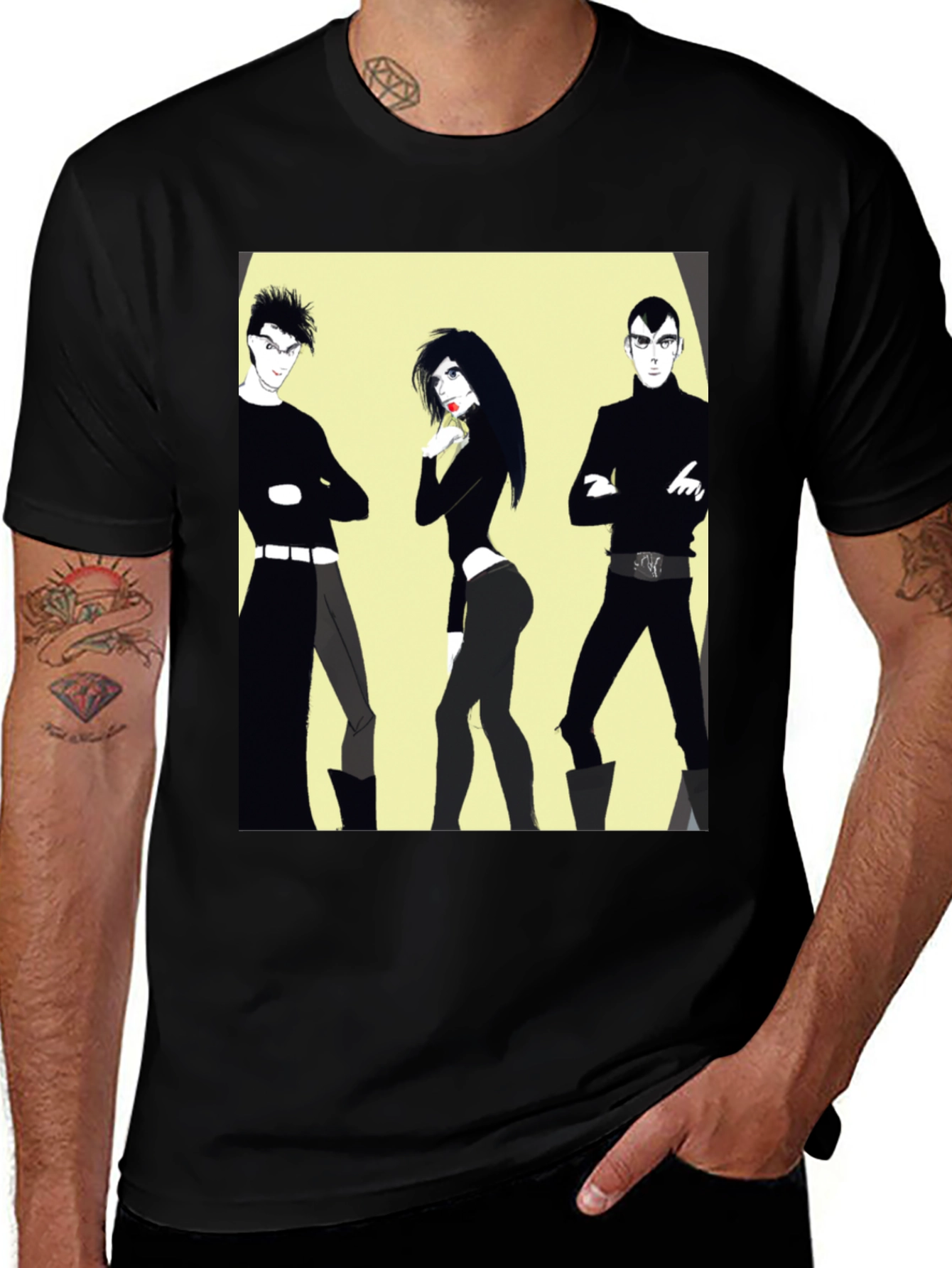 Variant 30 of Stylish Darkwave T-Shirt