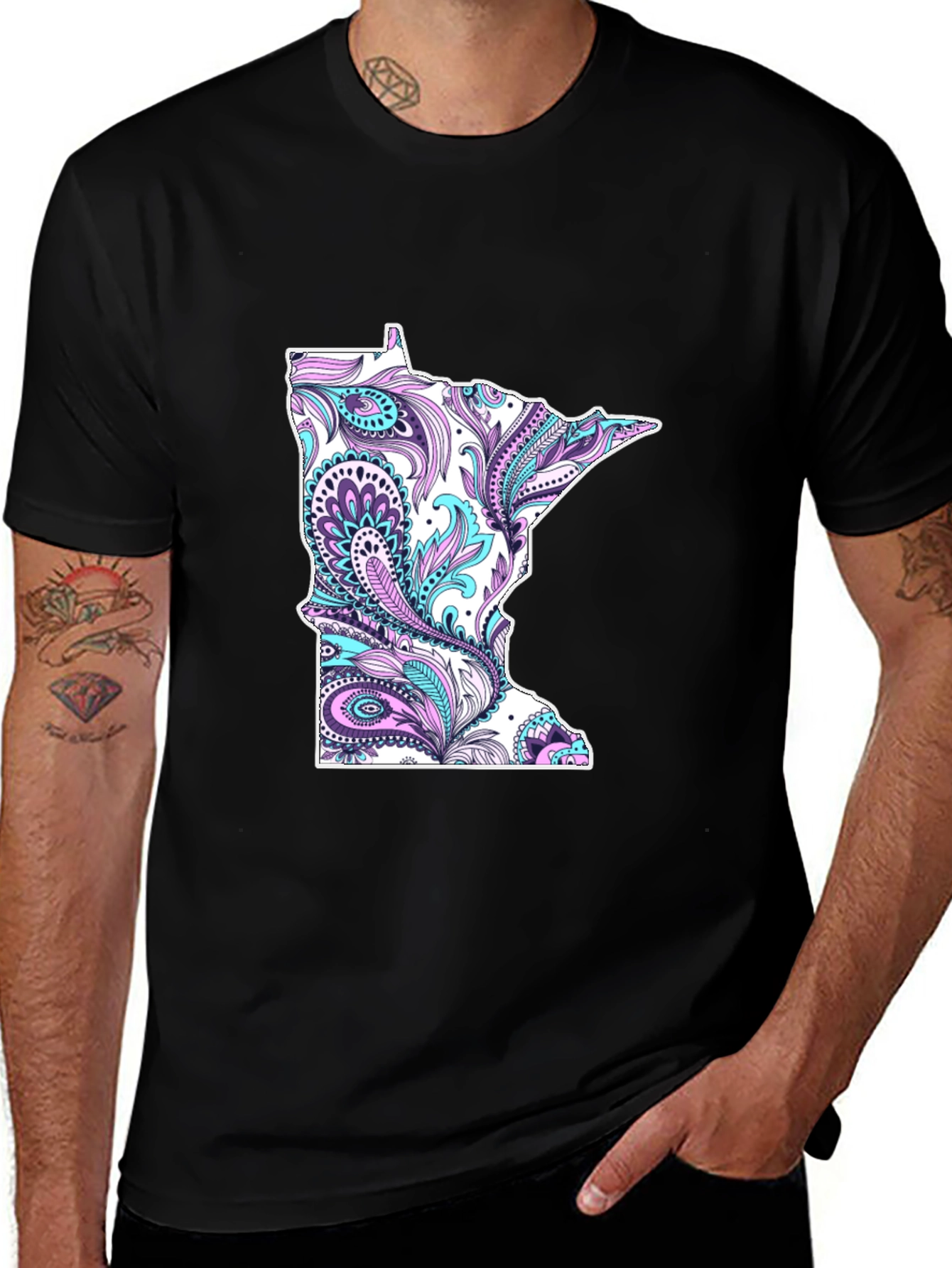 Minnesota Paisley State Pride T-Shirt