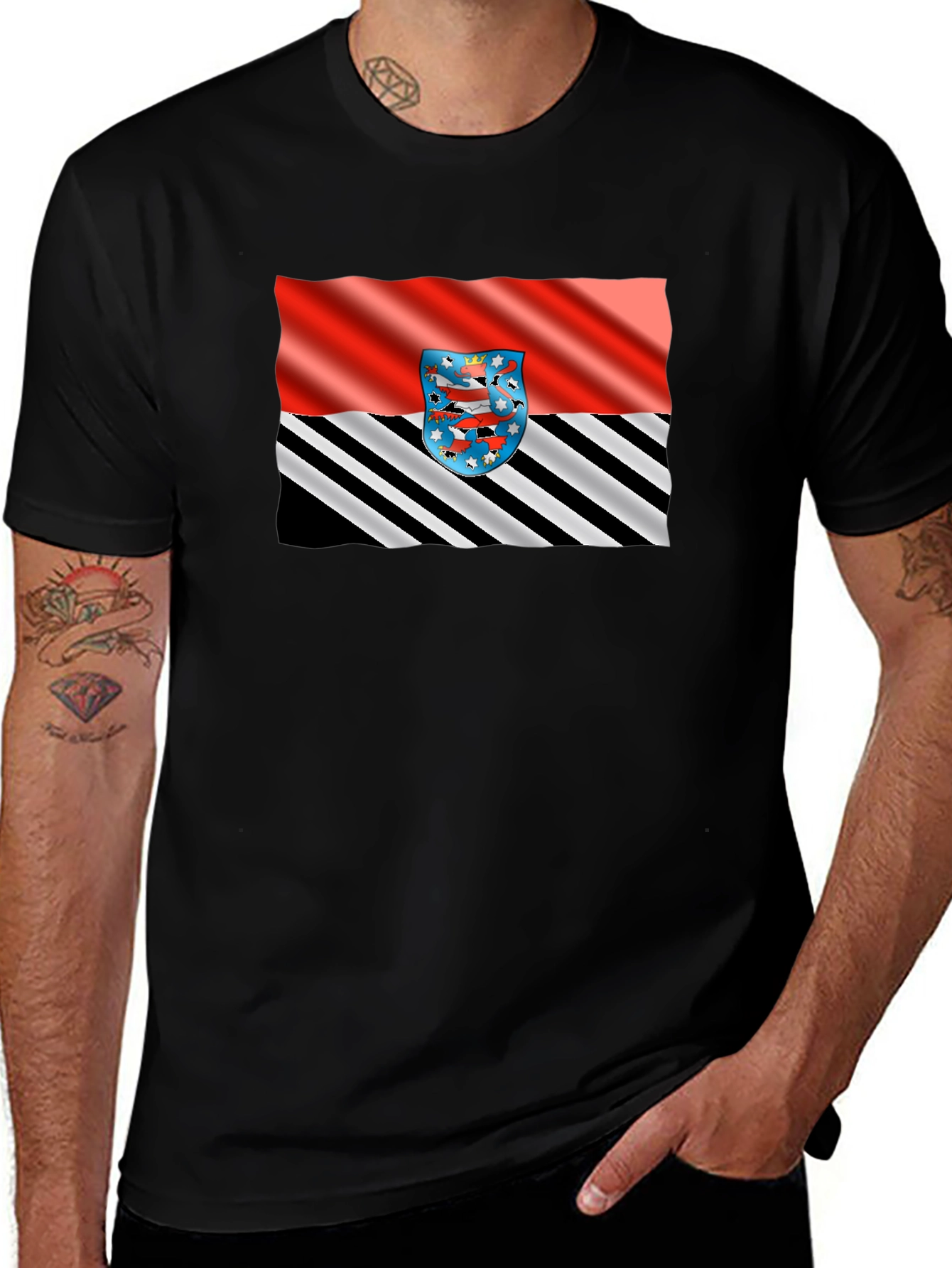Hesse Germany Flag T-Shirt