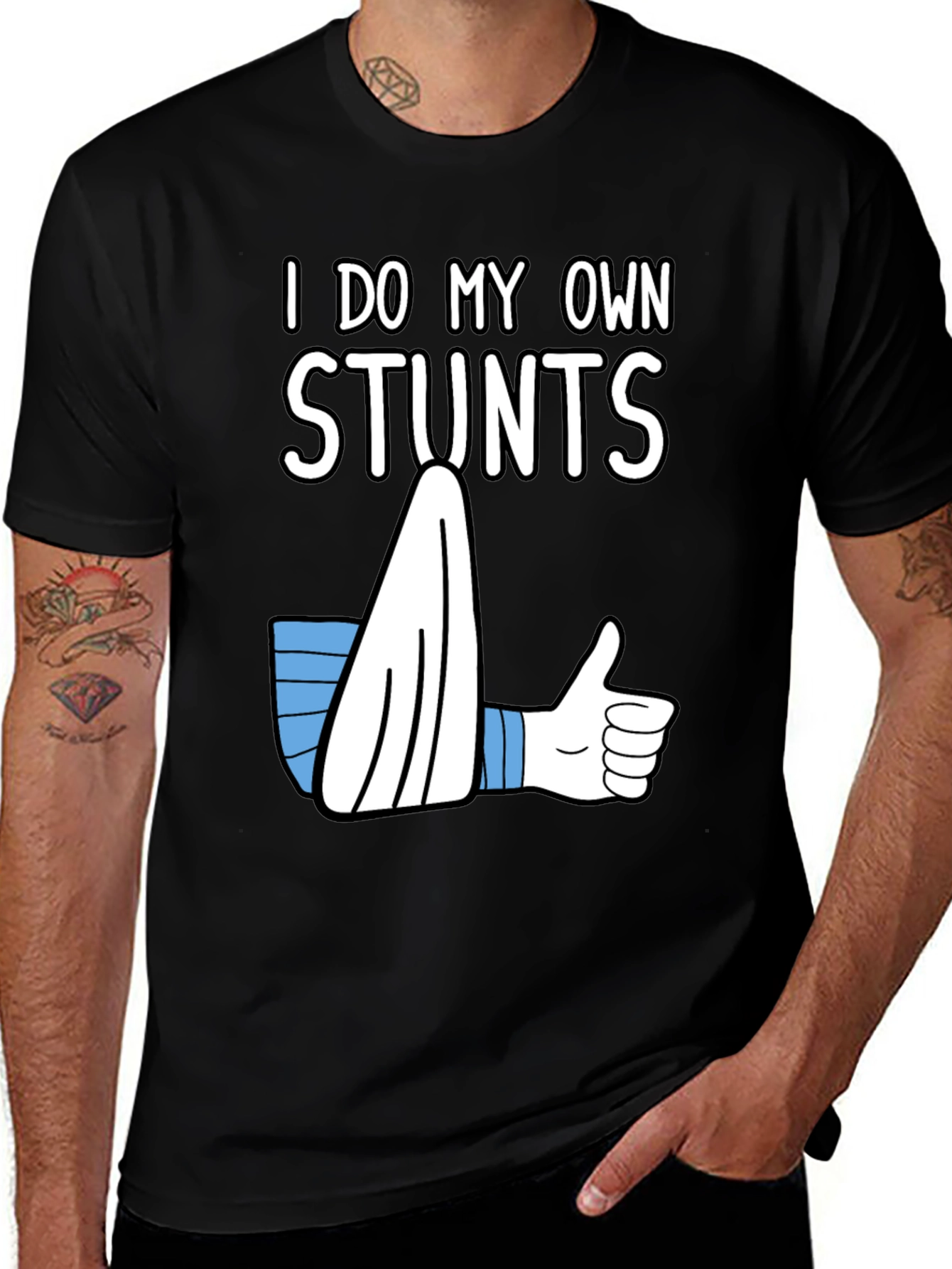 Variant 12 of I Do My Own Stunts Funny T-Shirt