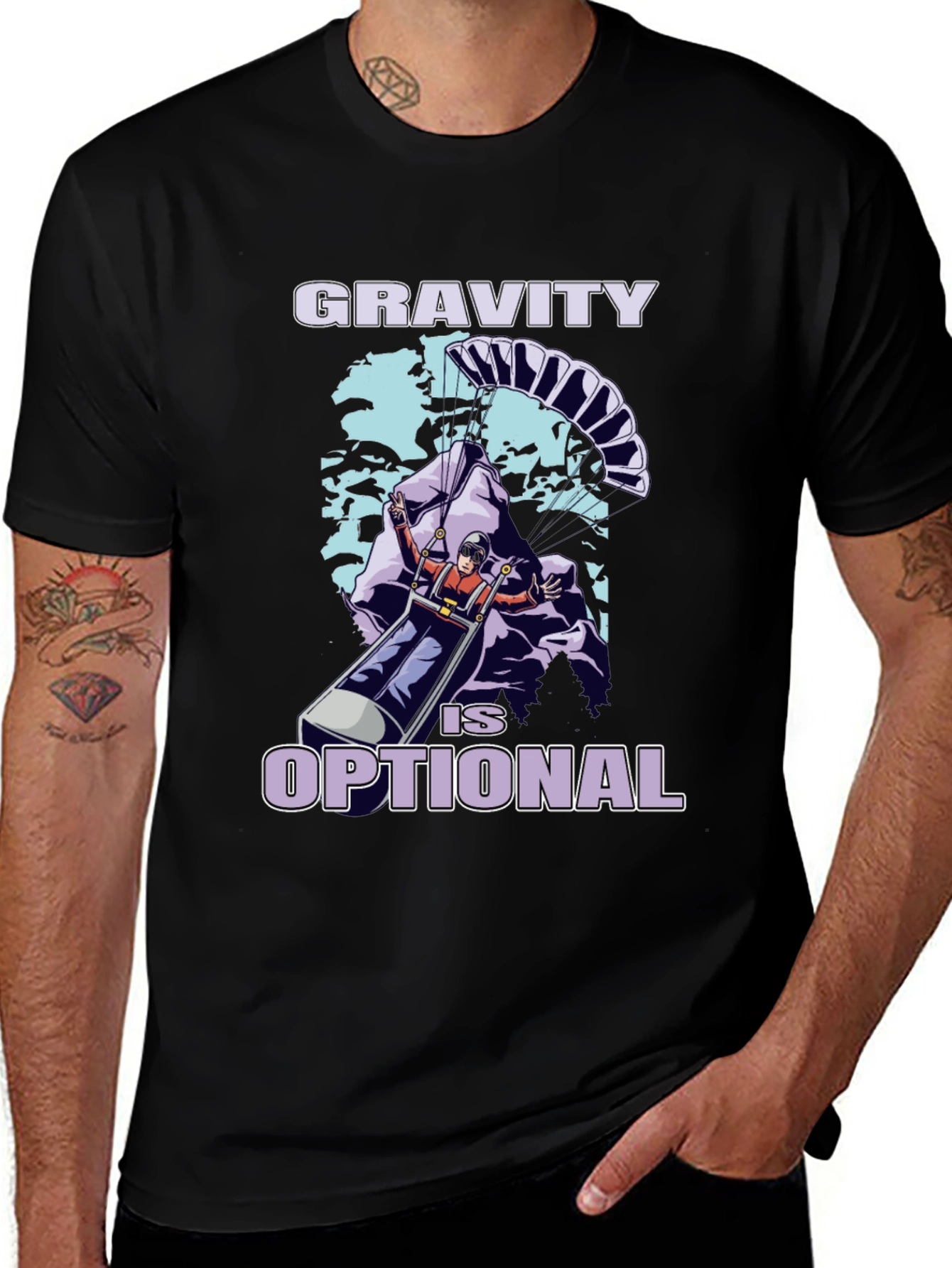 Gravity is Optional Graphic T-Shirt