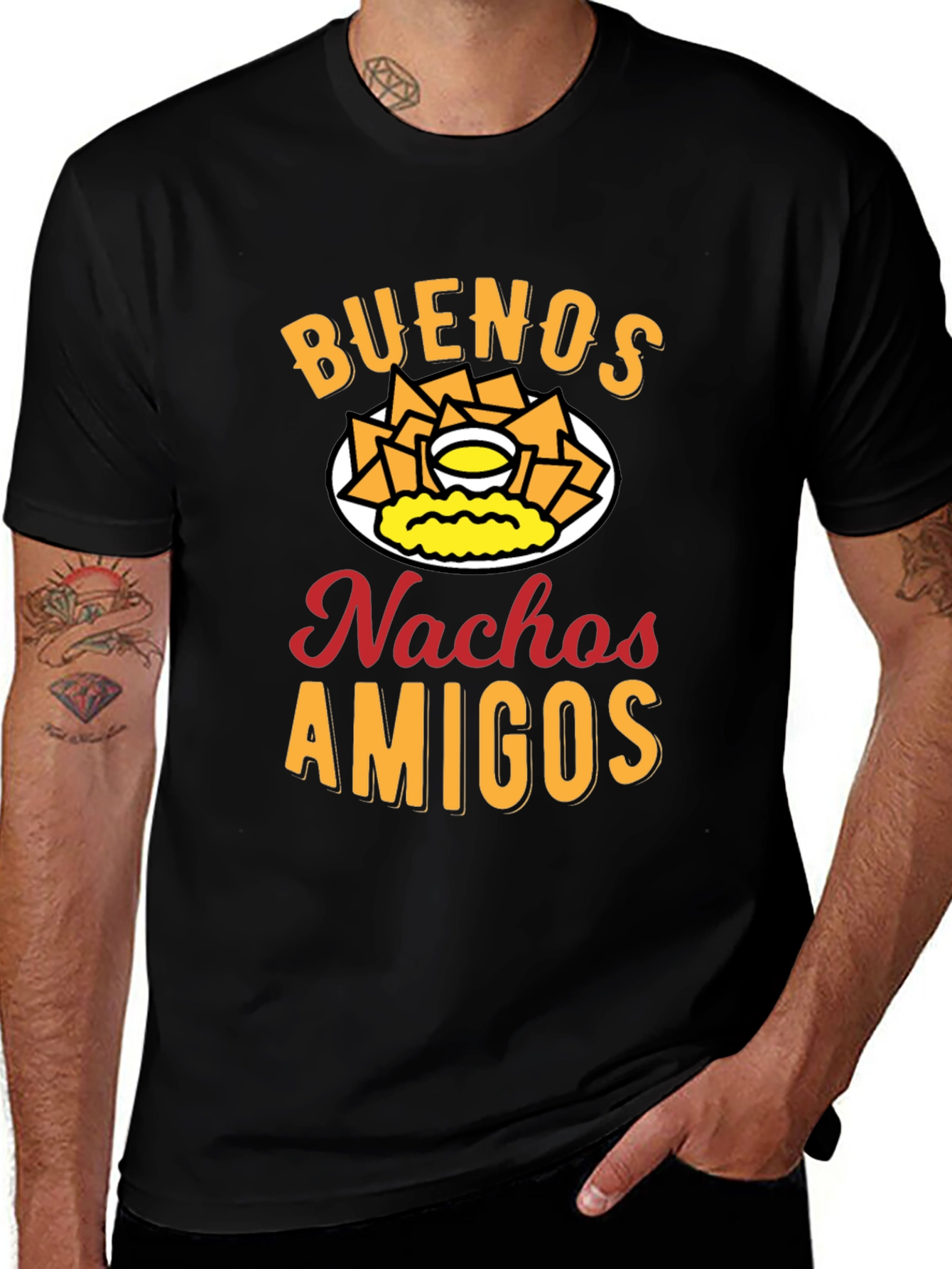 Variant 22 of Buenos Nachos Amigos Graphic Tee