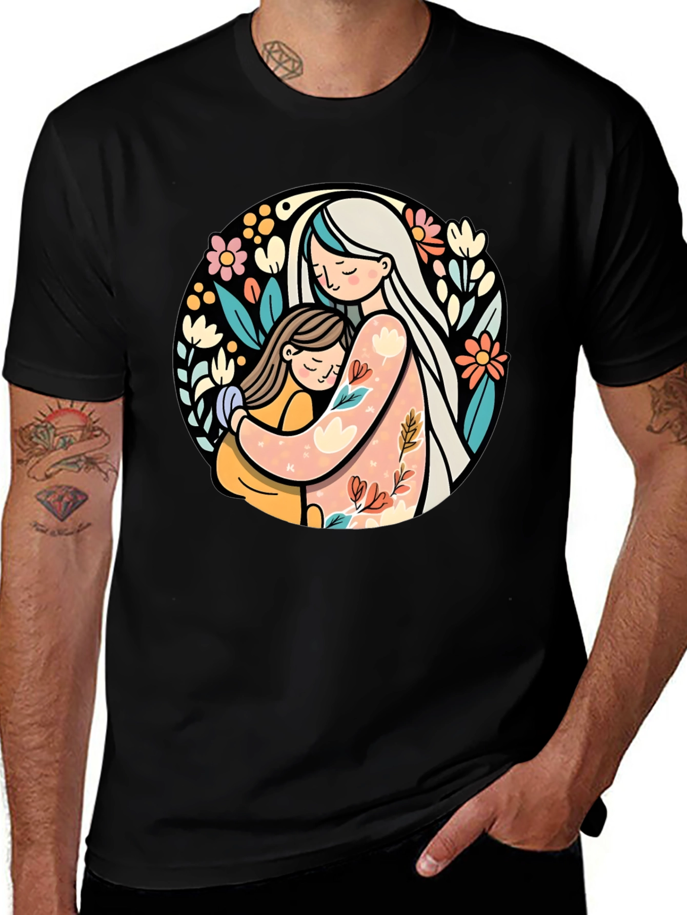 Variant 30 of Mother & Child Floral T-Shirt