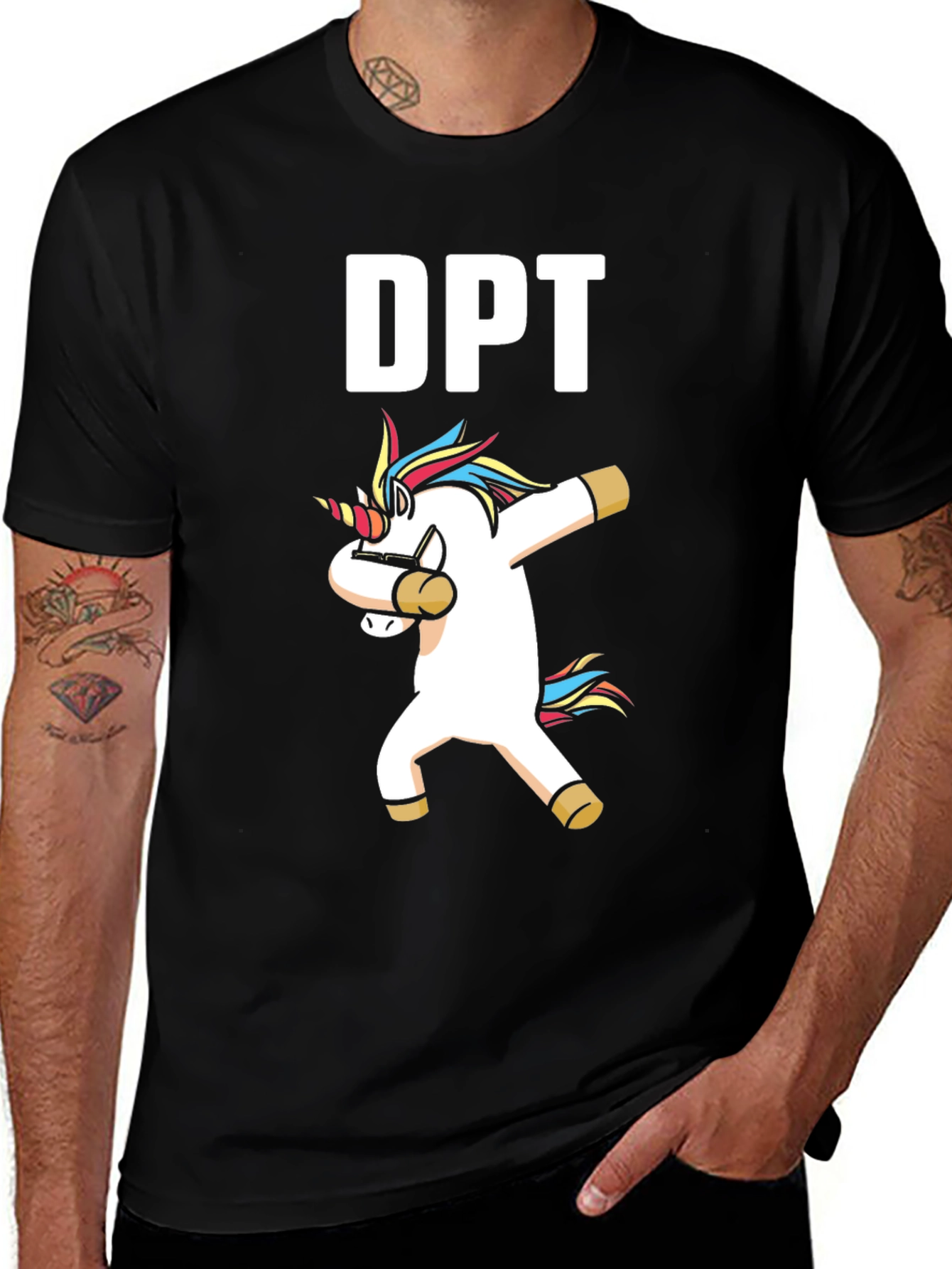 Variant 29 of DPT Unicorn Dab Funny T-Shirt