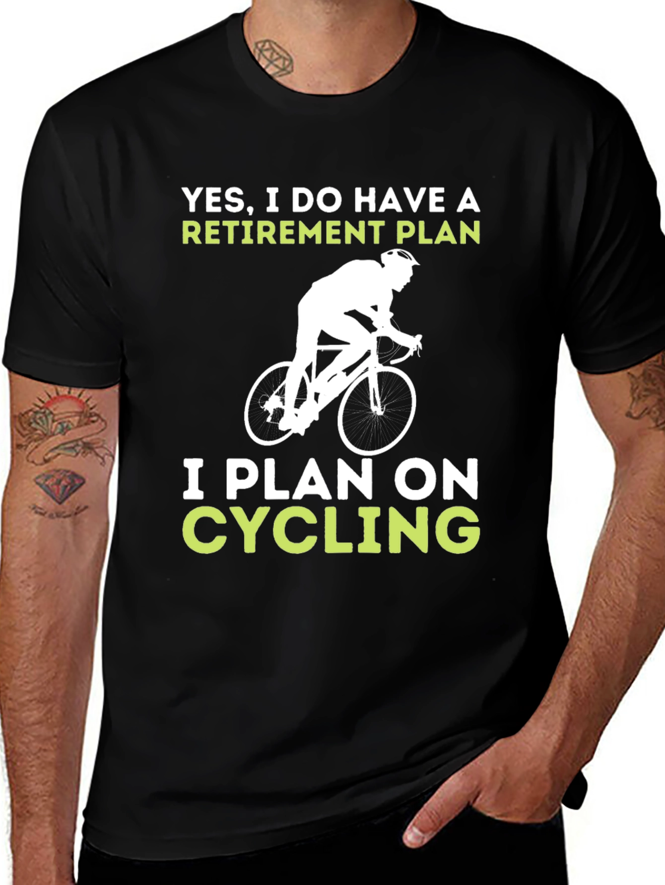 Cycling Retirement Plan T-Shirt