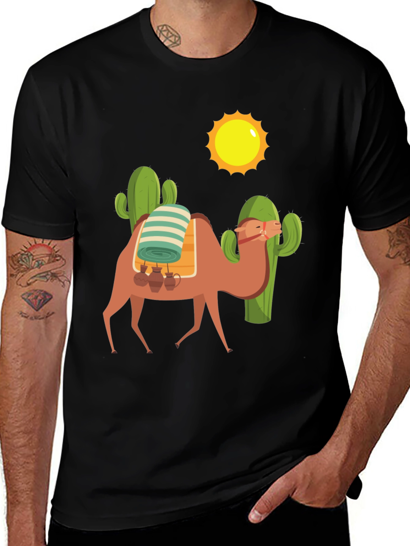 Variant 6 of Camel Desert Graphic Tee