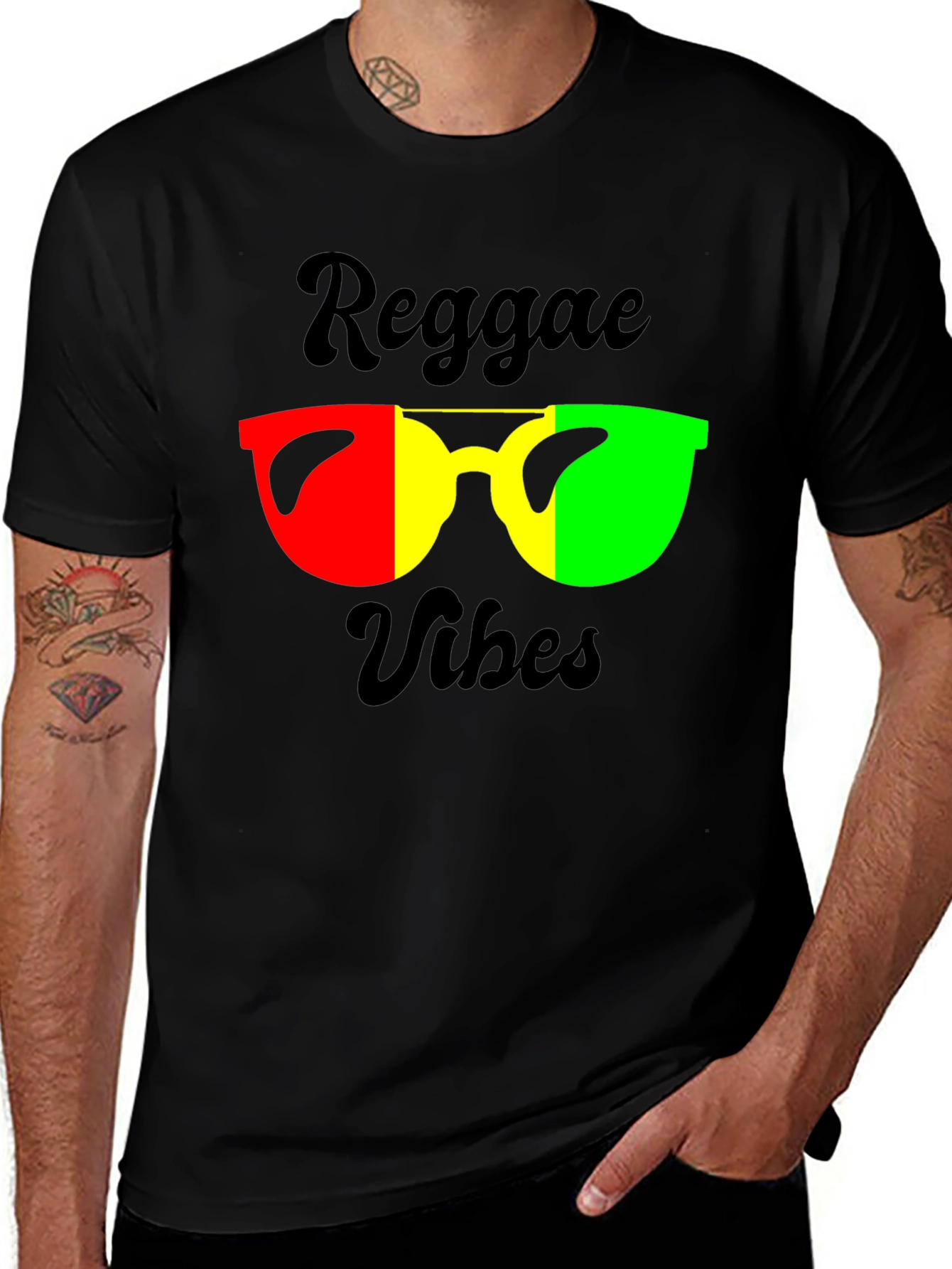 Variant 16 of Reggae Vibes Graphic T-Shirt