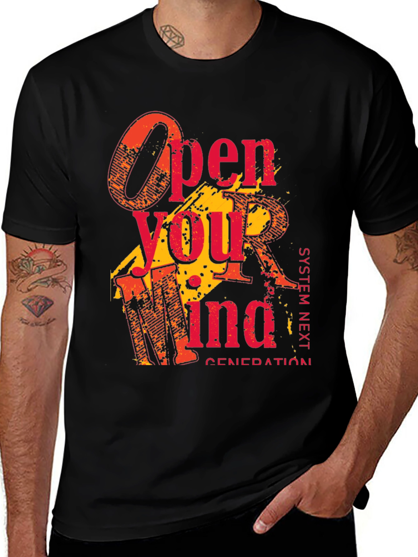 Variant 27 of Open Your Mind Graphic T-Shirt