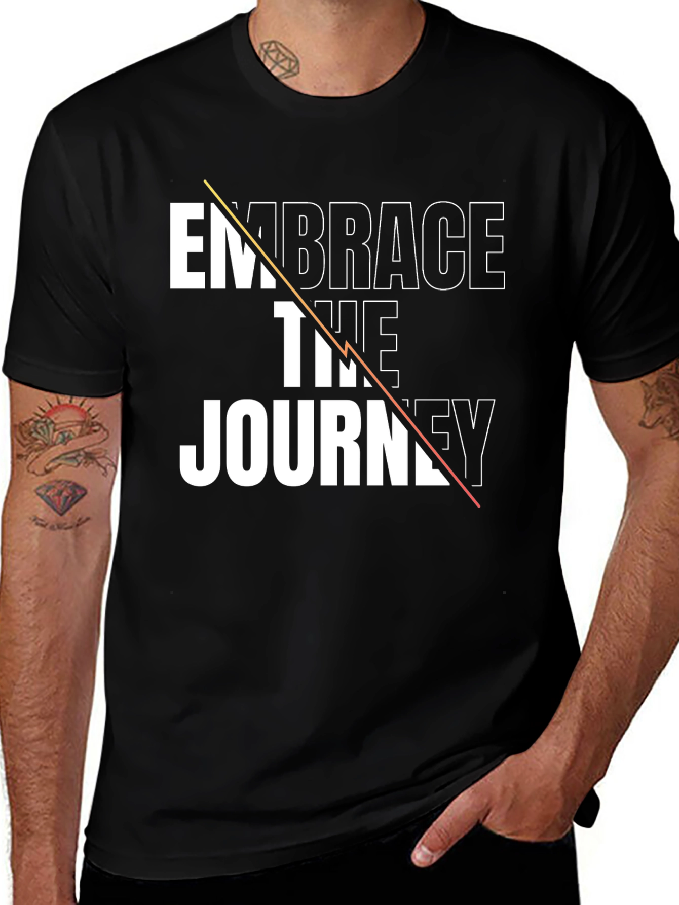 Variant 26 of Embrace the Journey Graphic T-Shirt