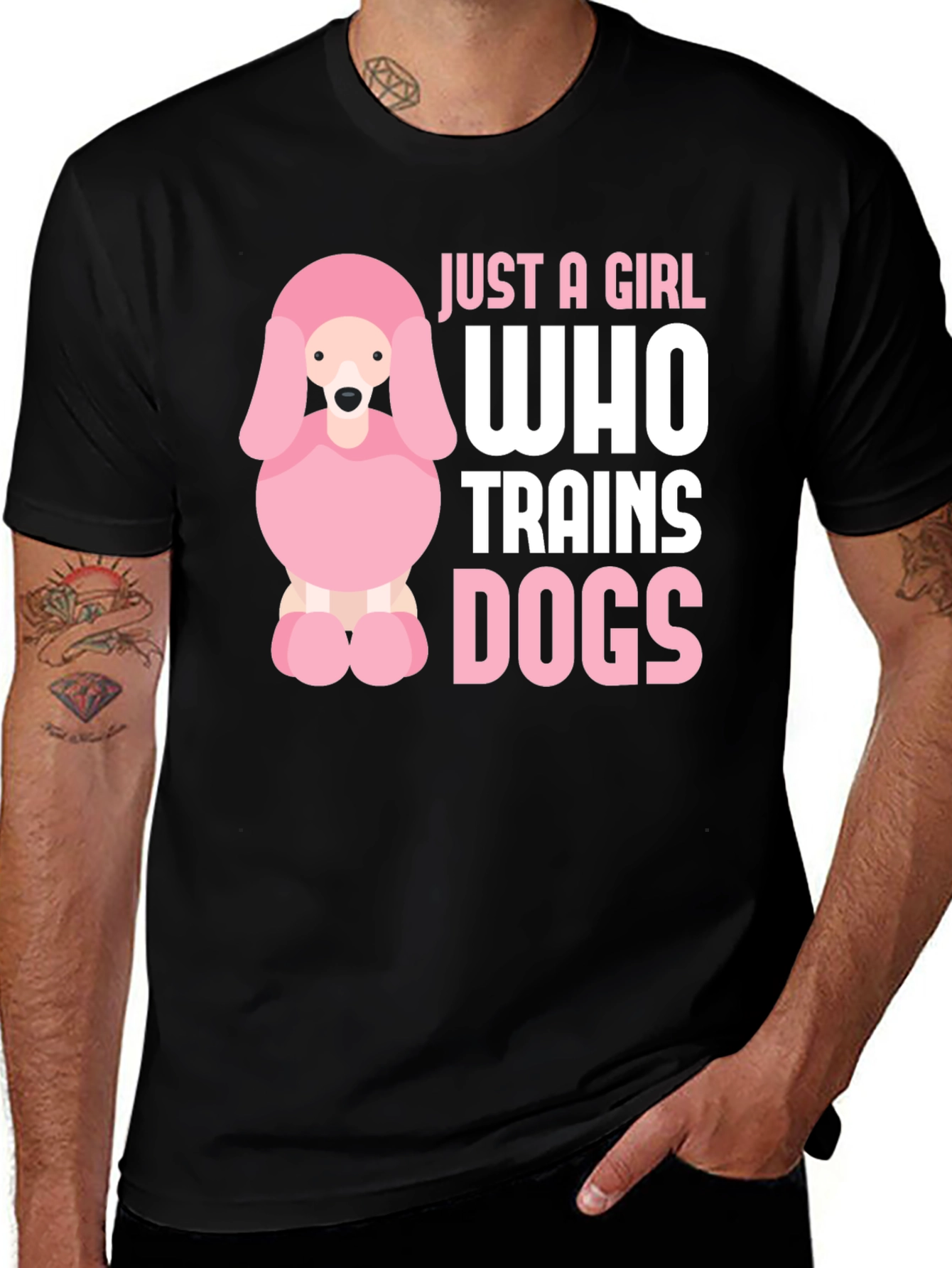 Variant 21 of Just A Girl Who Trains Dogs T-Shirt