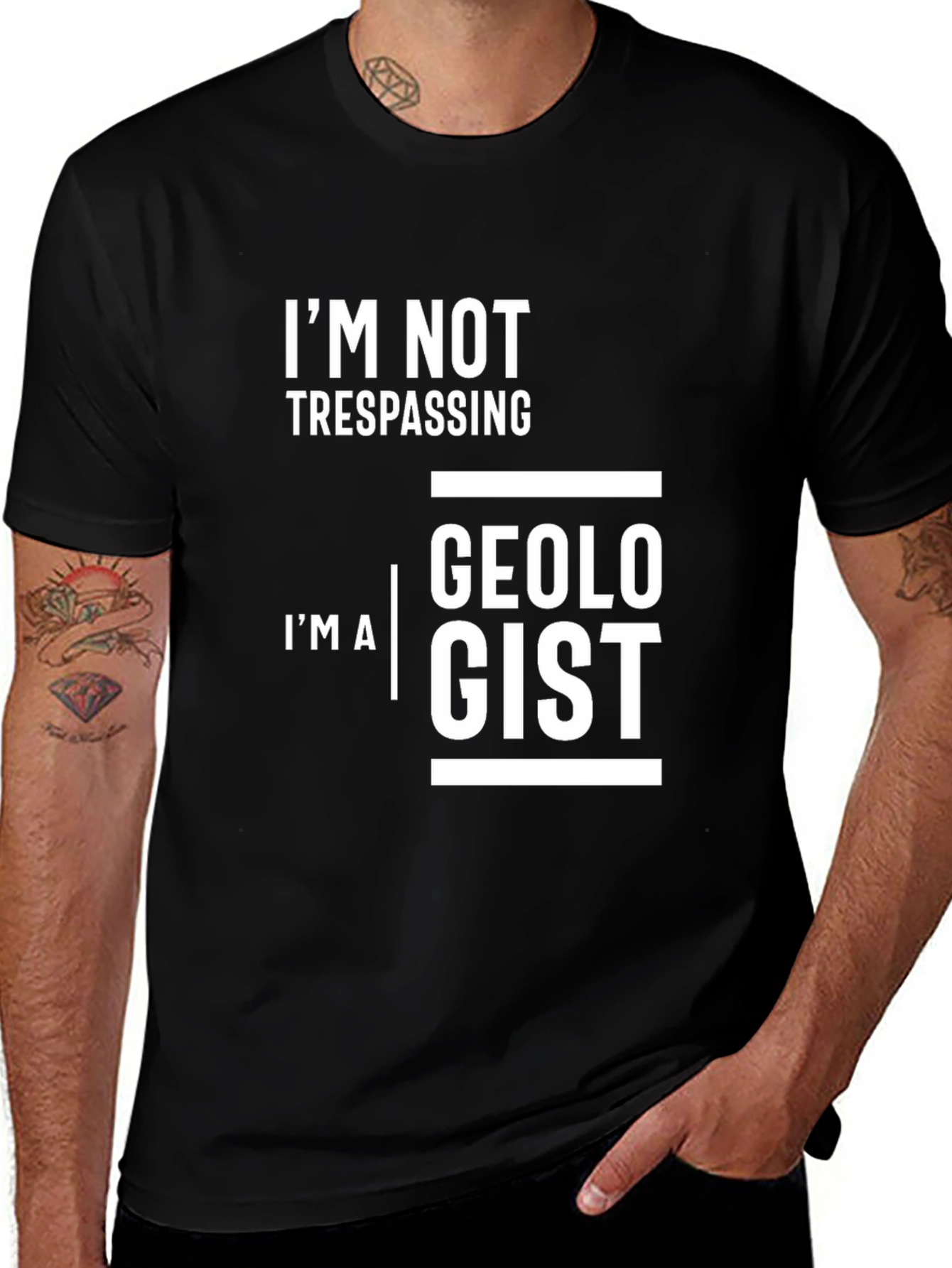 Variant 11 of Geologist T-Shirt: I'm Not Trespassing Funny Geology Tee