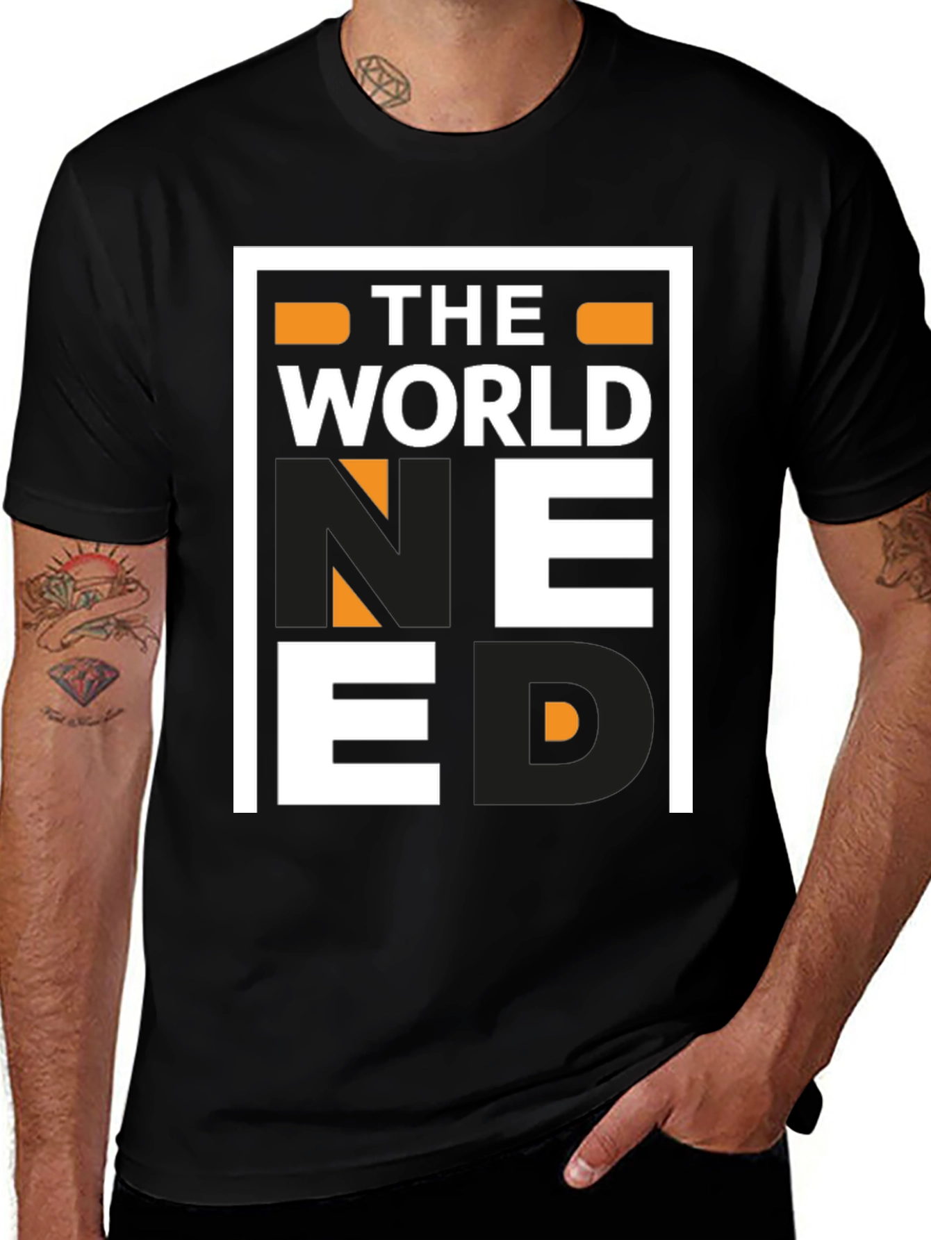Variant 15 of The World Needs One Edgy Graphic Tee